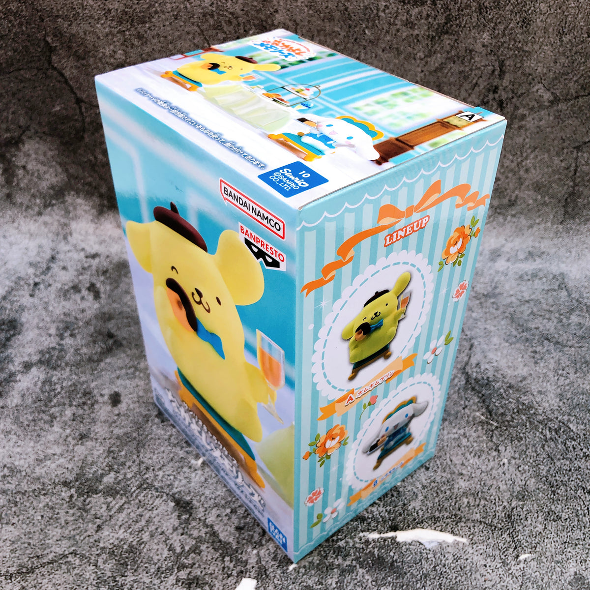 Sanrio Characters Pompompurin Nakayoshi Memories Tea Party BANPRESTO Japan 15+