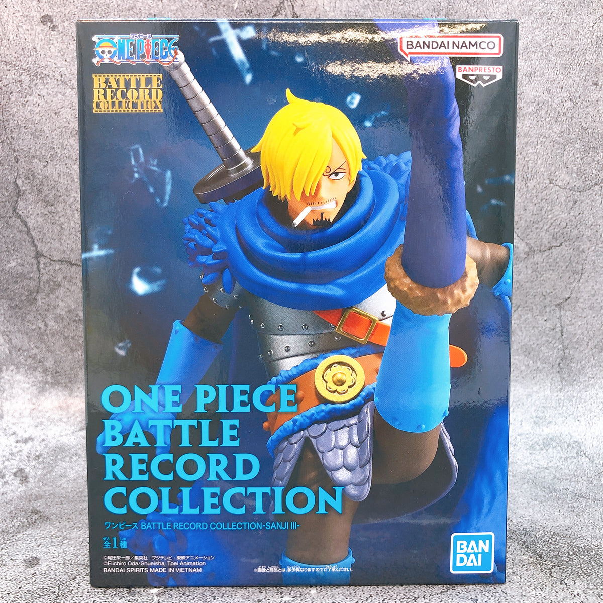 One Piece Sanji Figure BATTLE RECORD COLLECTION BANPRESTO Japan NEW FASTSHIP