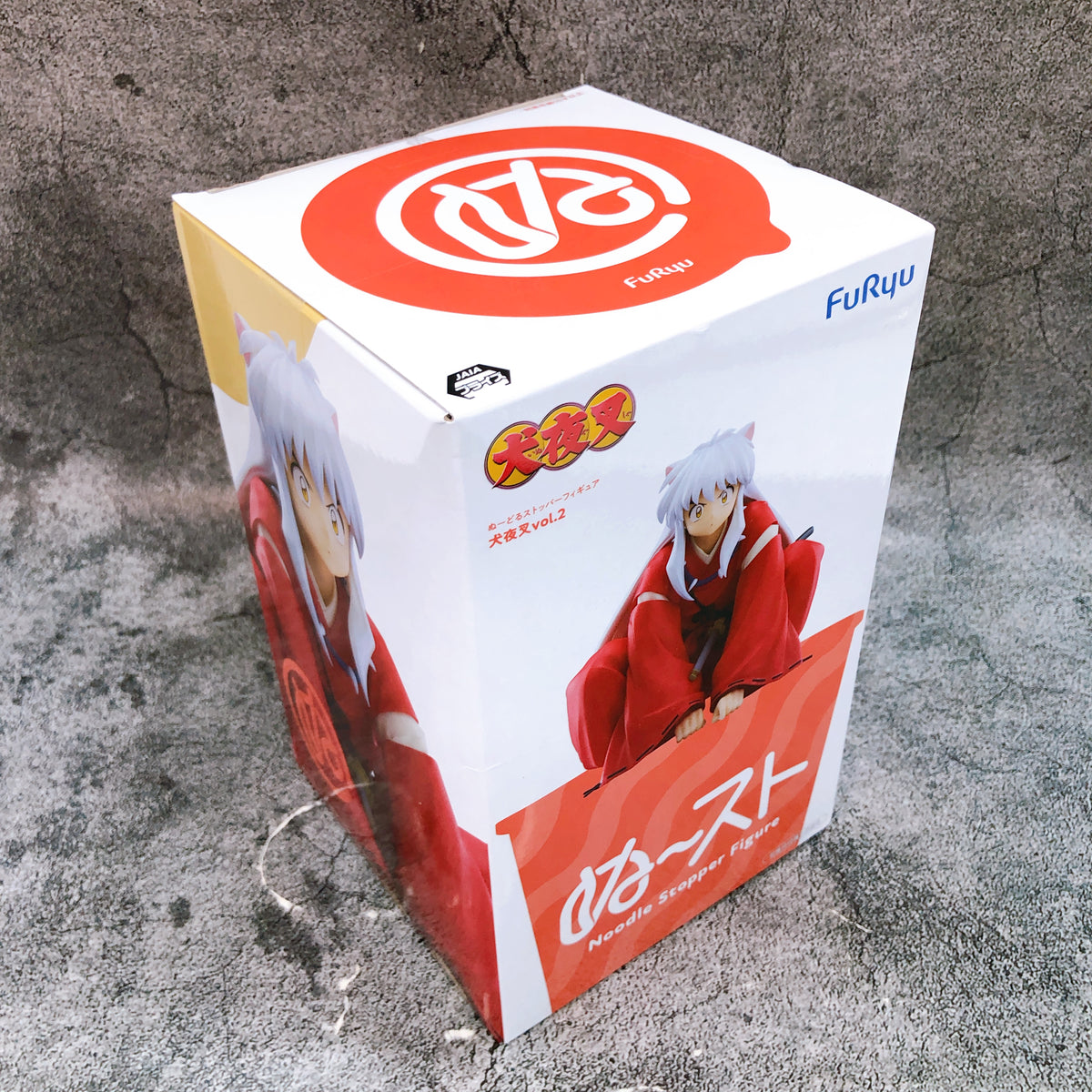 Inuyasha Inuyasha vol.2 Noodle Stopper Figure FuRyu Japan AUTHENTIC FASTSHIP