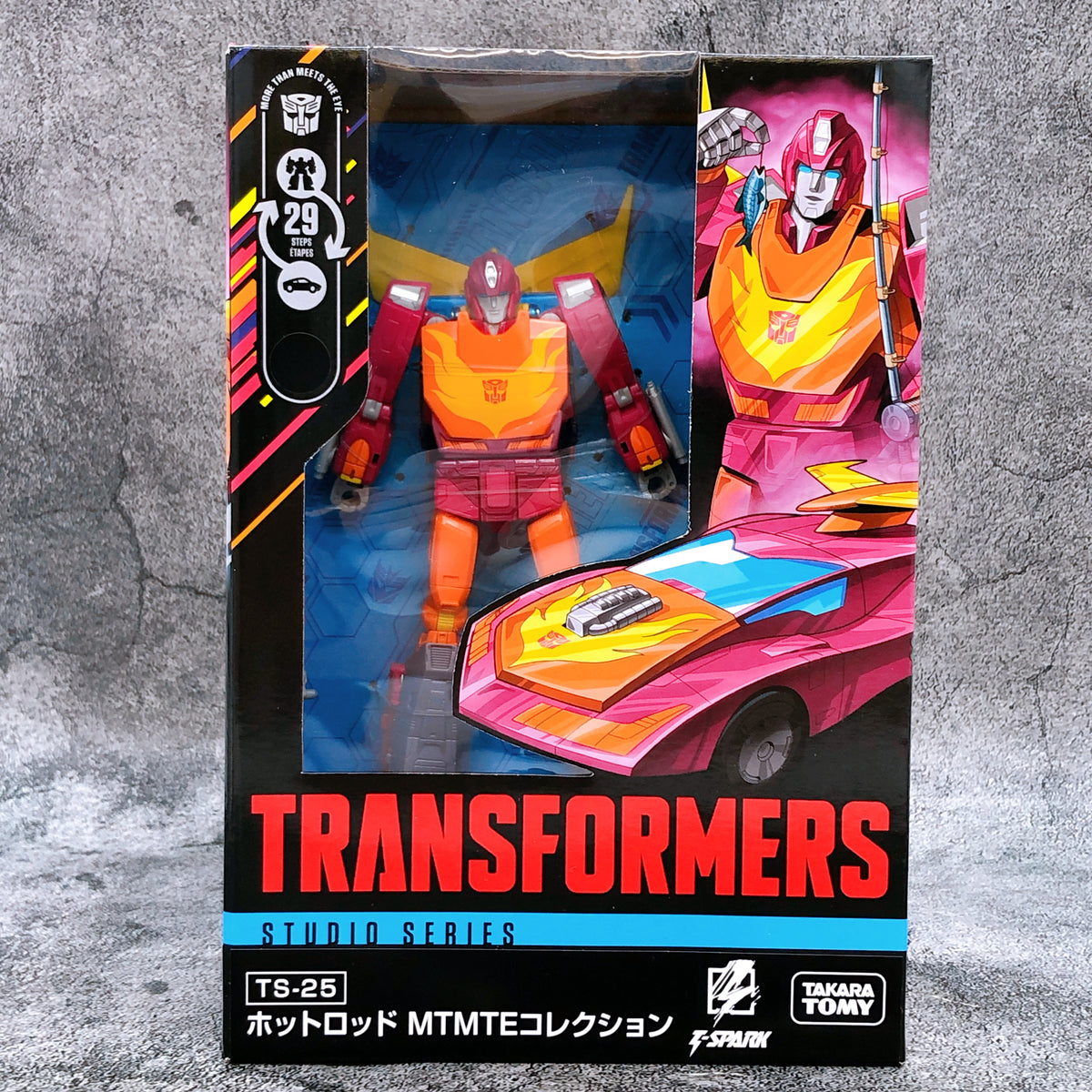 Transformers TS-25 Hot Rod MTMTE Collection Action Figure TAKARA TOMY Japan