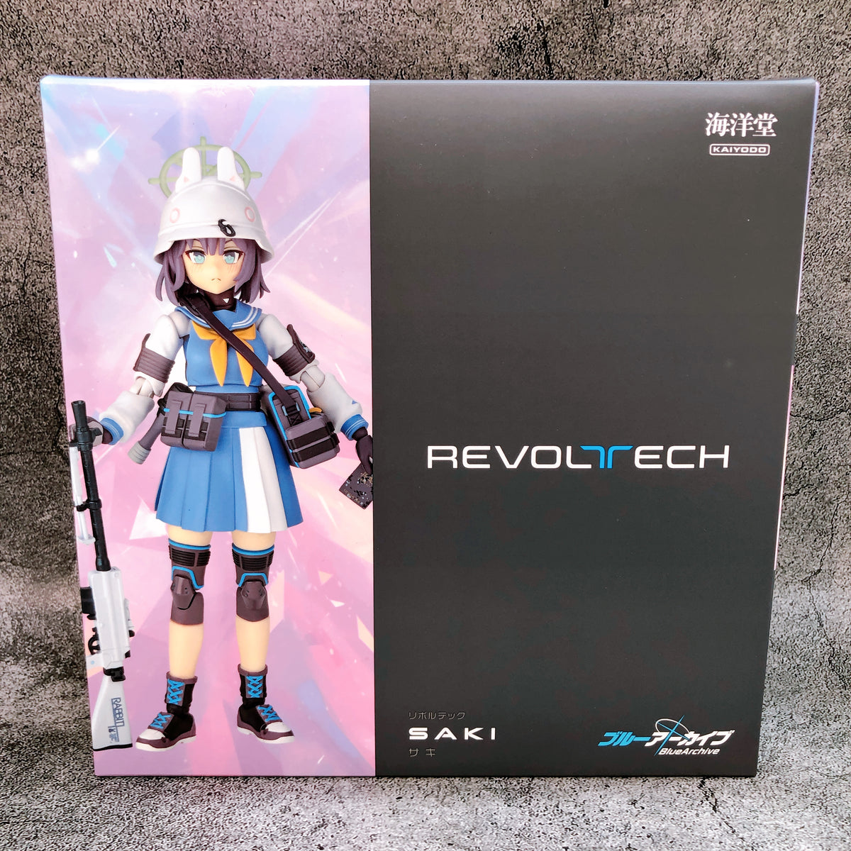 Revoltech Saki Blue Archive Action Figure 15+ Kaiyodo Japan Sealed NEW FASTSHIP