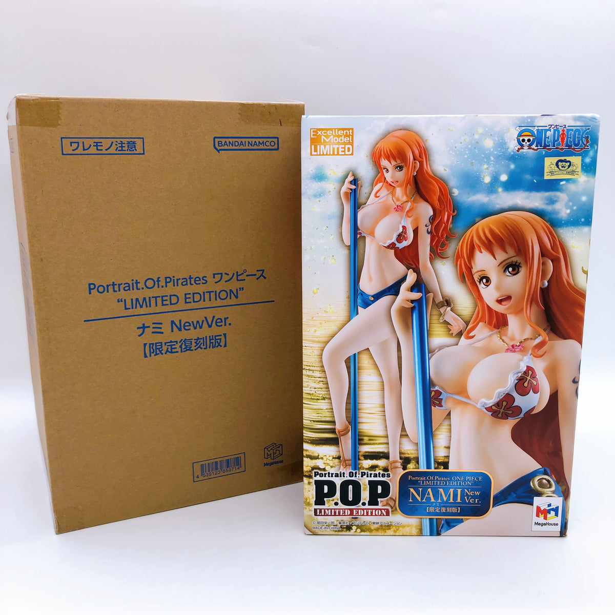 One Piece NAMI New Ver. LIMITED EDITION Portrait.Of.Pirates Reissue Figure 15+