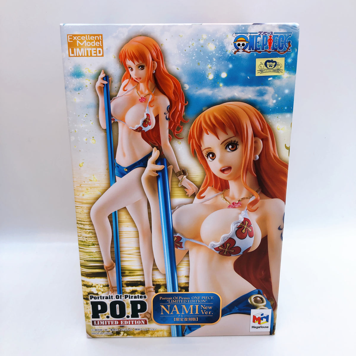 One Piece NAMI New Ver. LIMITED EDITION Portrait.Of.Pirates Reissue Figure 15+