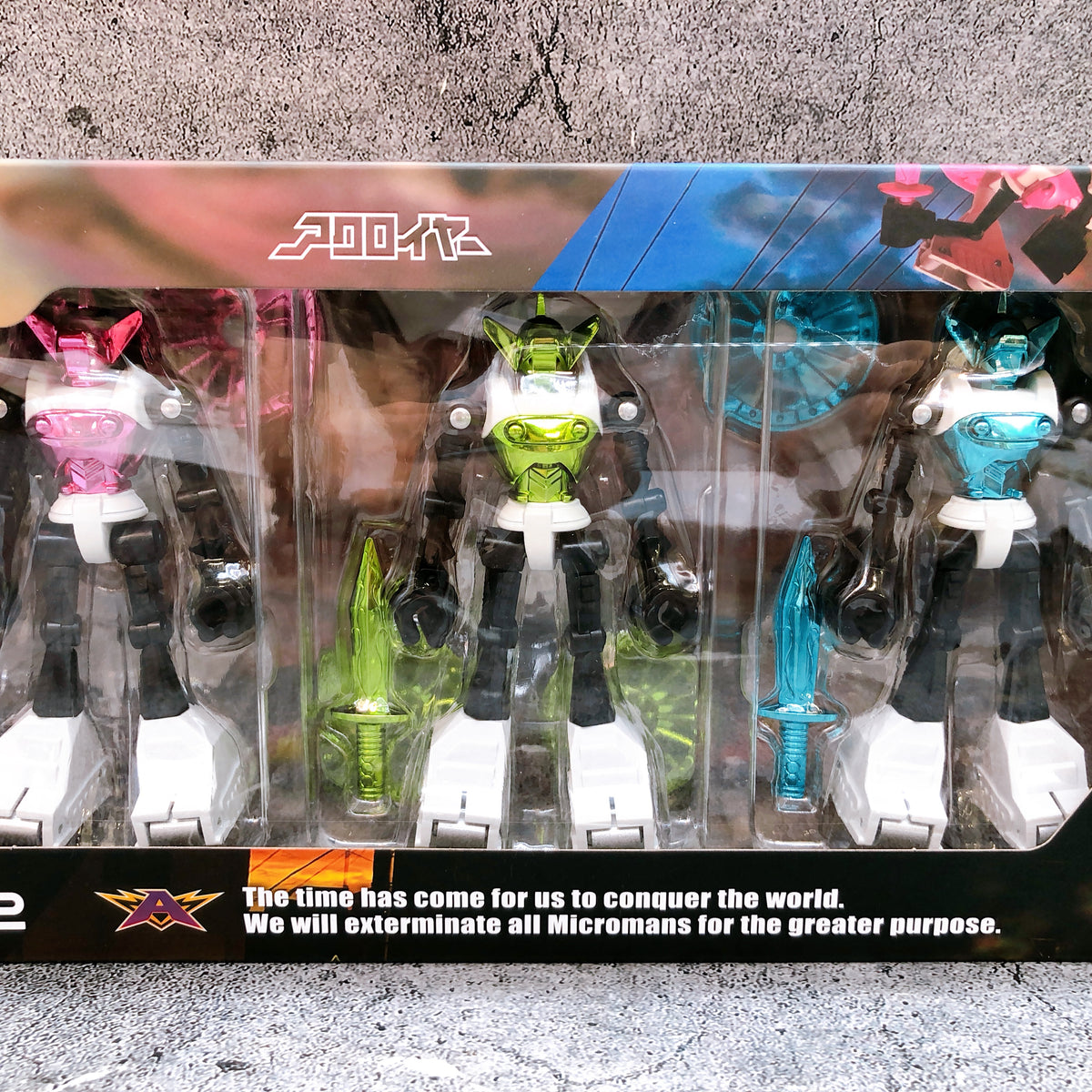 LEGACYSOUL Microman Acroyear 2 Action Figure 3pcs T-Spark Takara Tomy Japan 15+