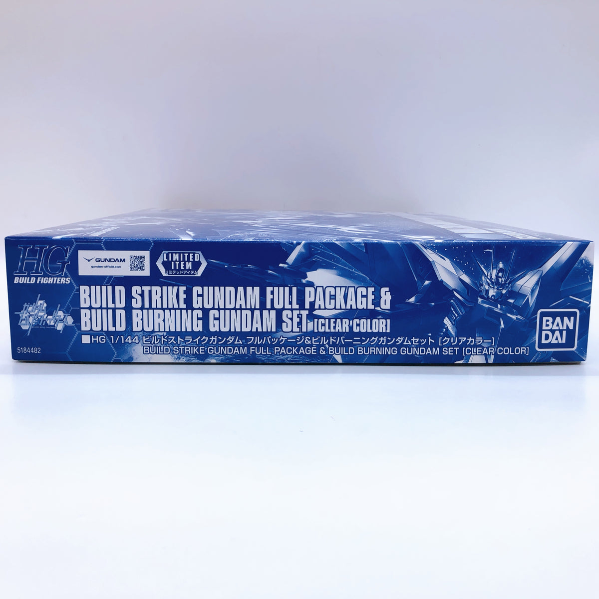 HG 1/144 Build Strike Gundam Full Package & Build Burning Gundam Set Clear Color