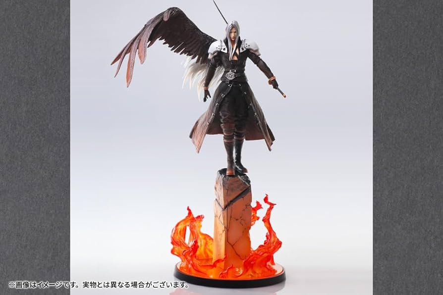 Final Fantasy VII Rebirth Sephiroth STATIC ARTS Statue Figure 15+ Square Enix JP