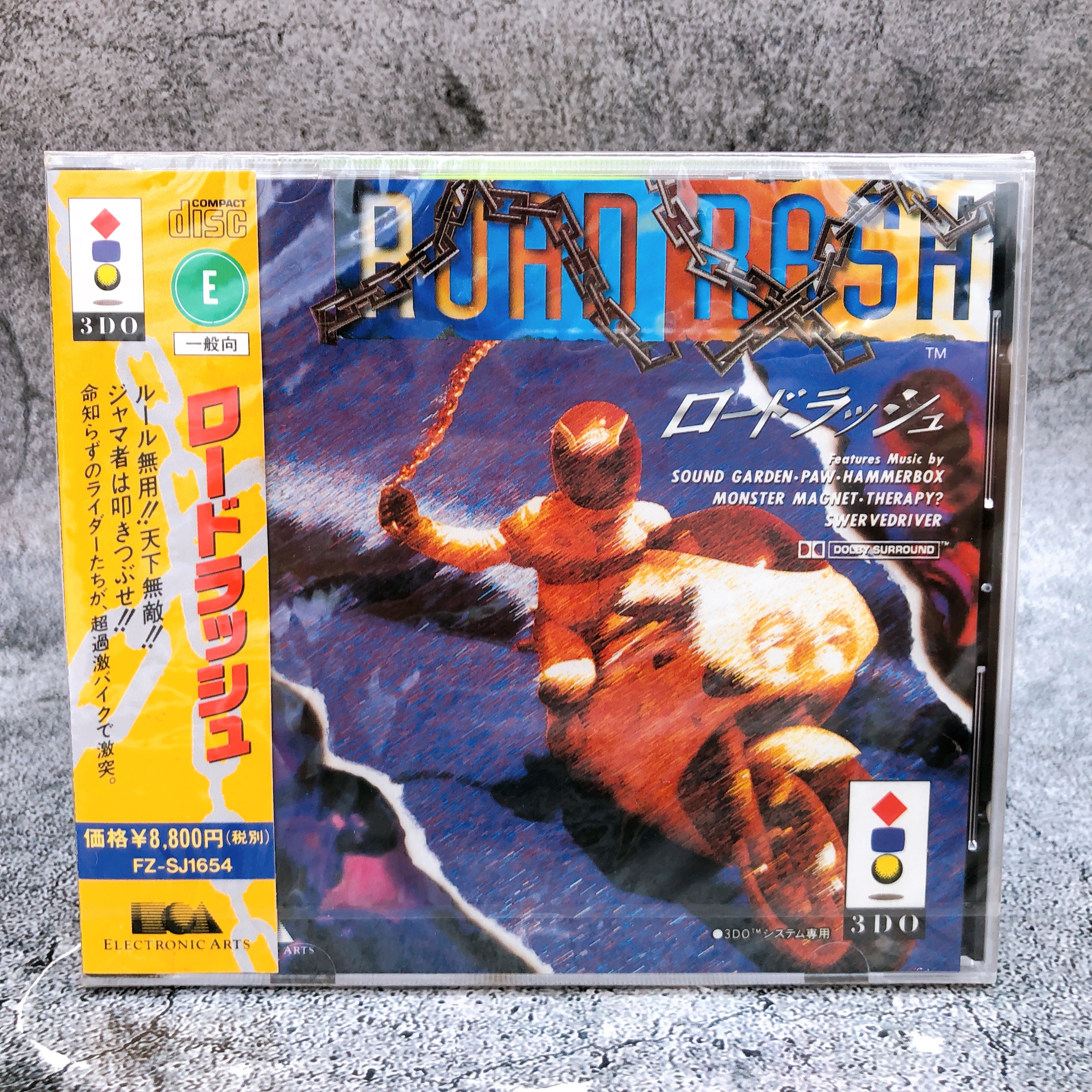 Panasonic 3DO Road Rush Electronic Arts Victor Racing Game Japan Sealed New