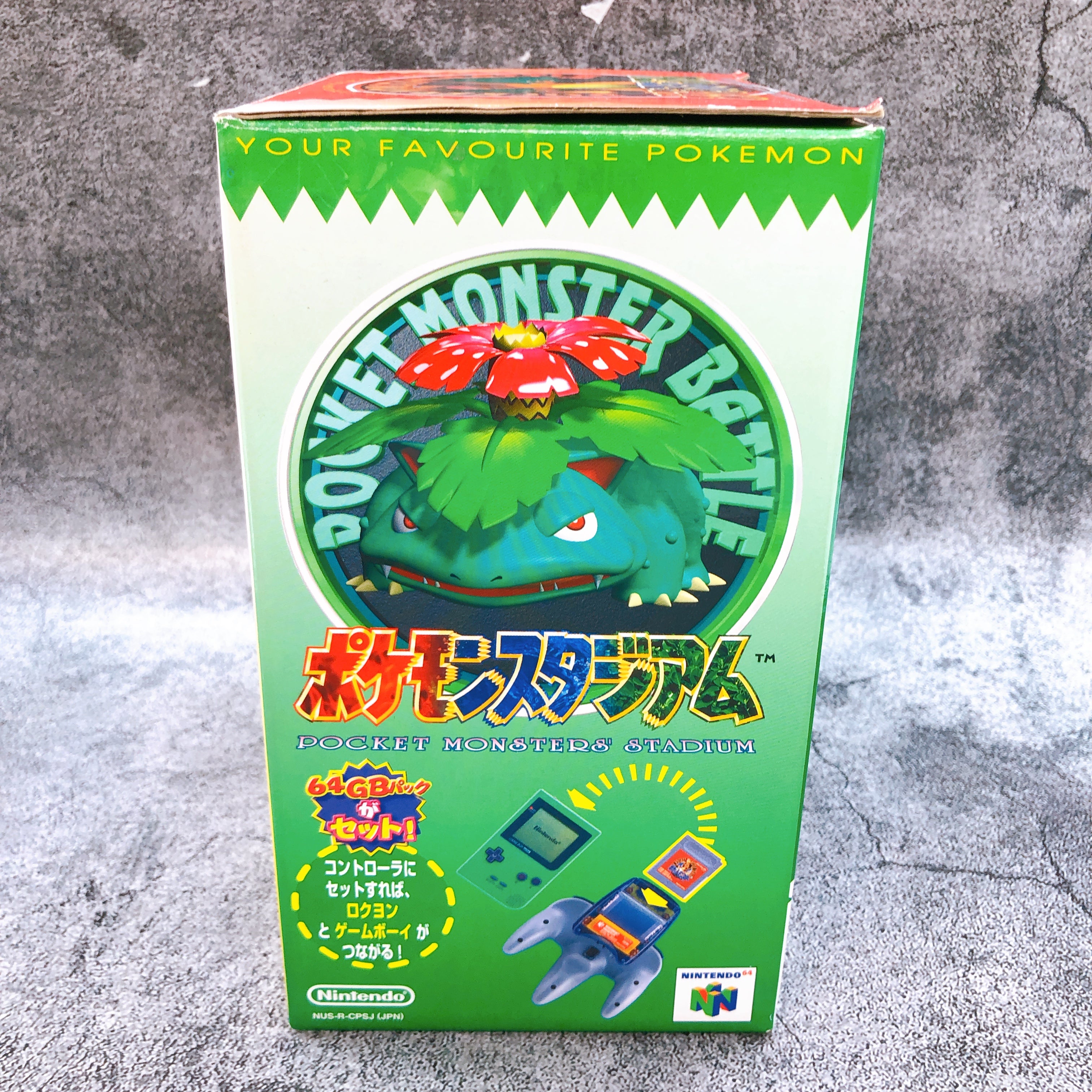 Nintendo 64 Pokemon Stadium 64GB Pack Set N64 Digital Works Japan Game in Stock