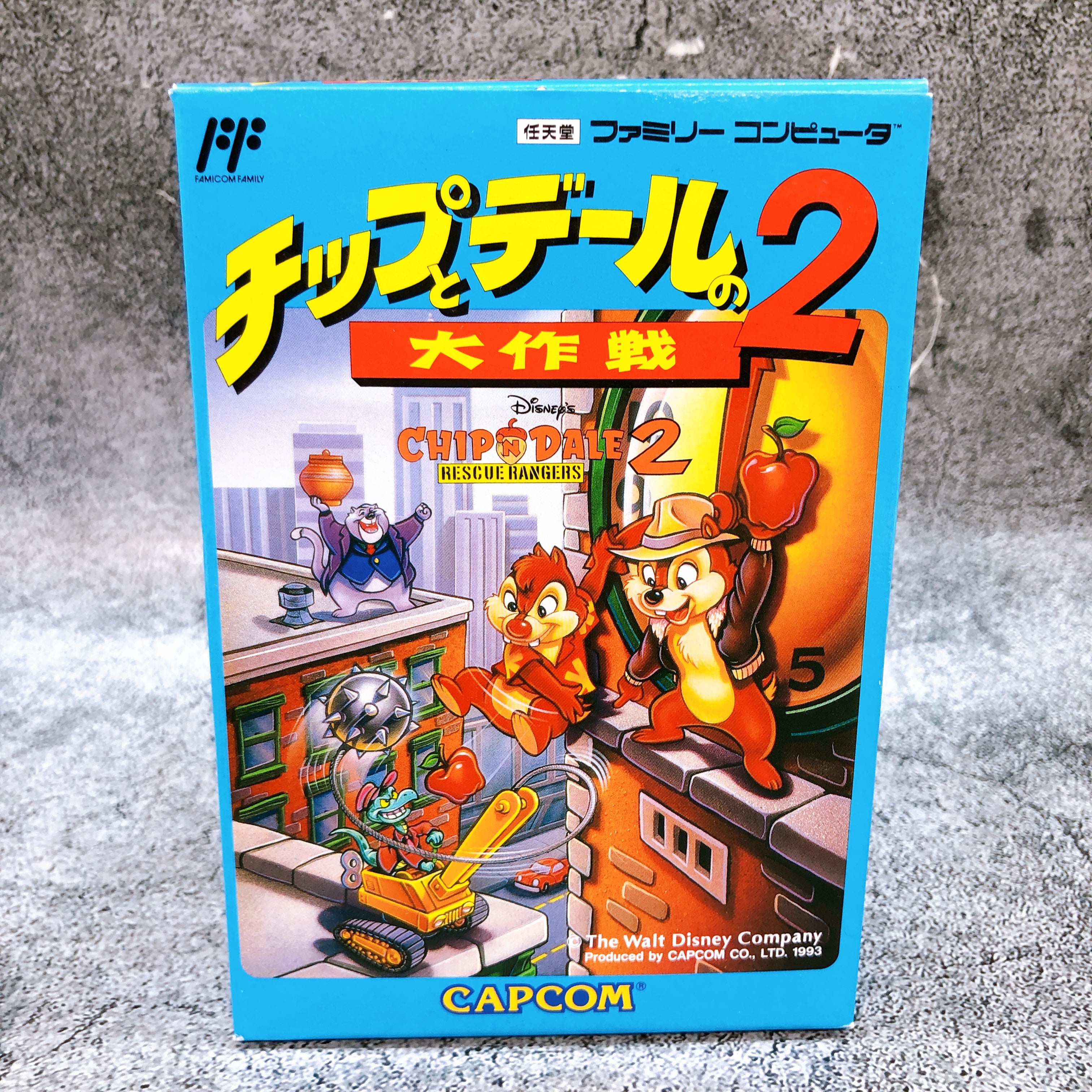 Nintendo Famicom Chip And Dale Daisakusen 2 Capcom Japan NES FC Game in Stock