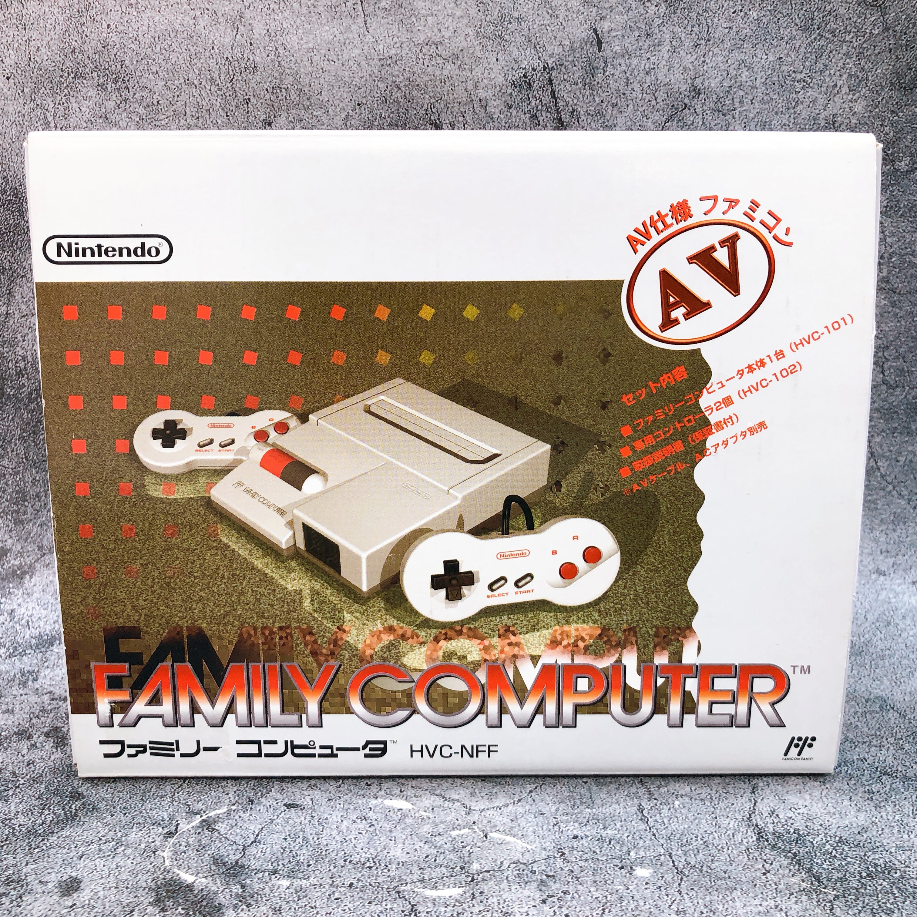 Nintendo new AV Famicom Console HVC-101 NES Boxed in Stock FASTSHIP