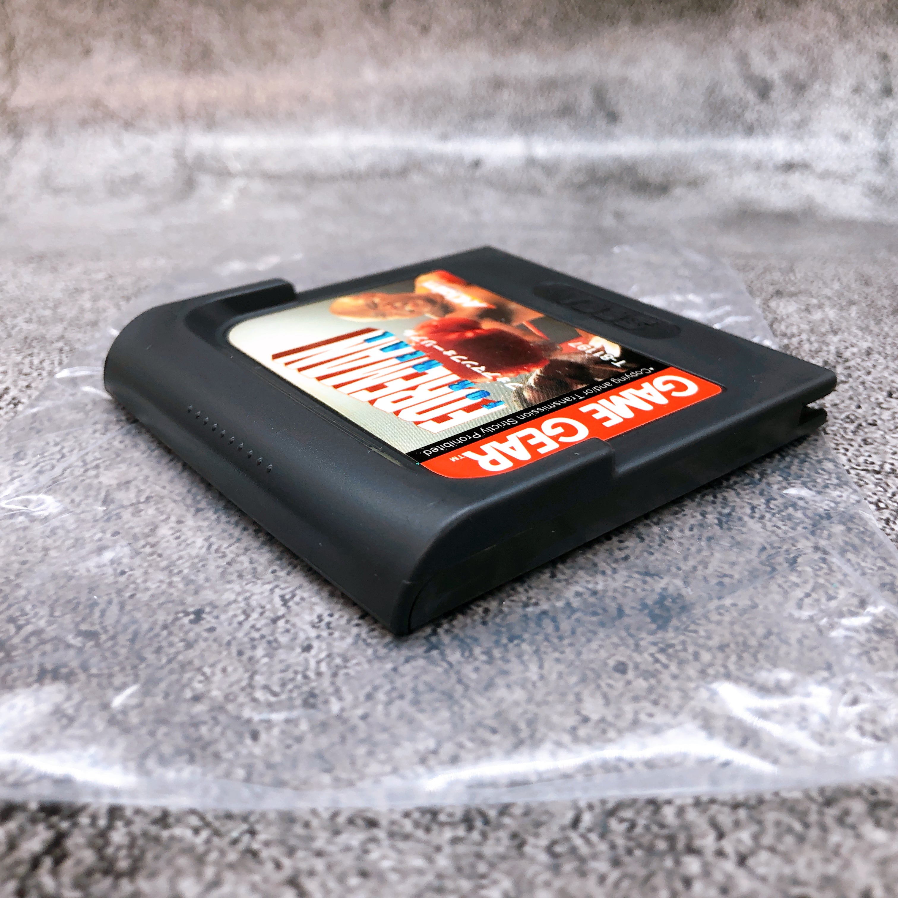 Sega Game Gear Foreman For Real GG Acclaim Japan Boxing Rare  Retro Game