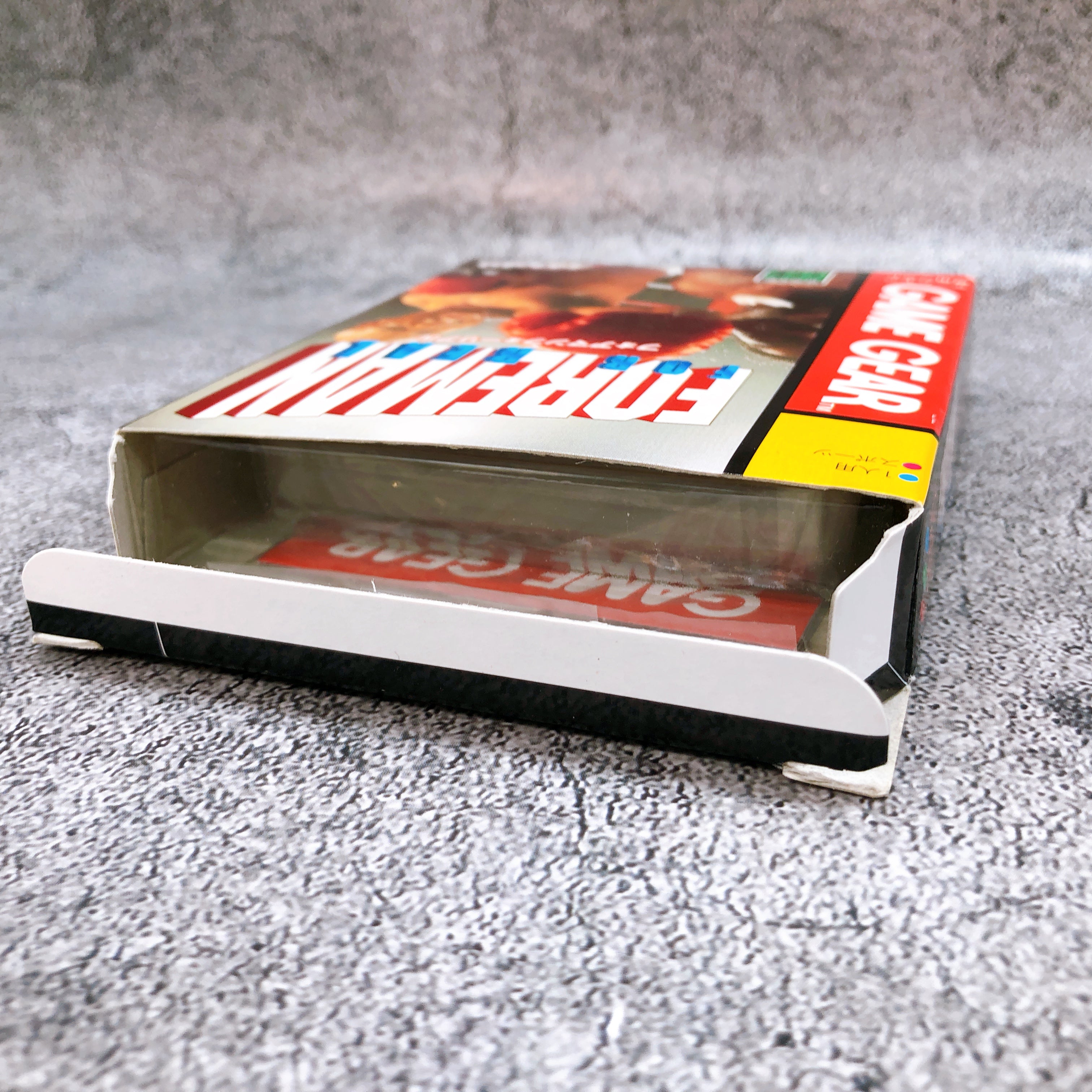 Sega Game Gear Foreman For Real GG Acclaim Japan Boxing Rare  Retro Game