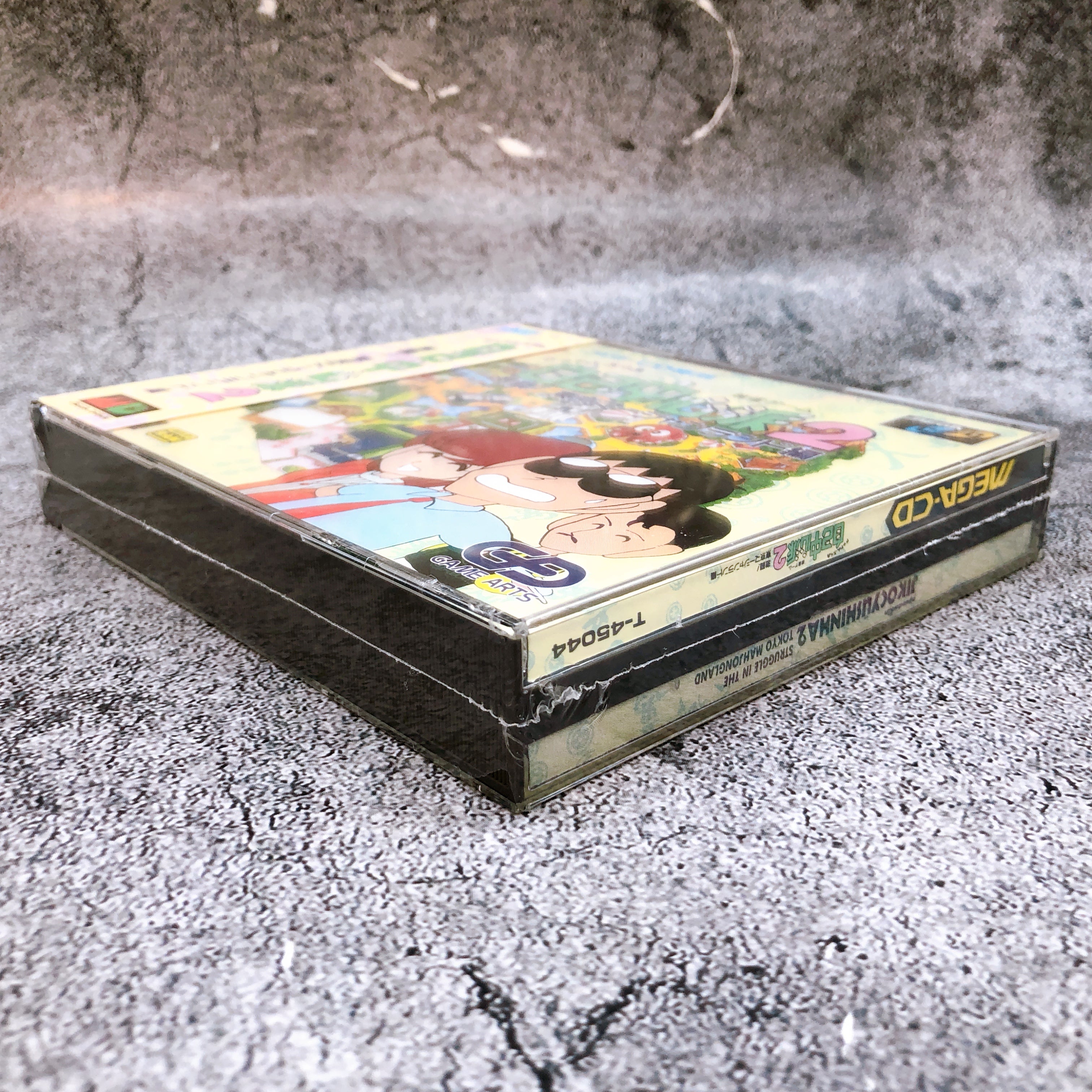 Mega CD Gambler Jiko Chuushinha 2 MCD Mega Drive Mahjong Game Japan Sealed NEW