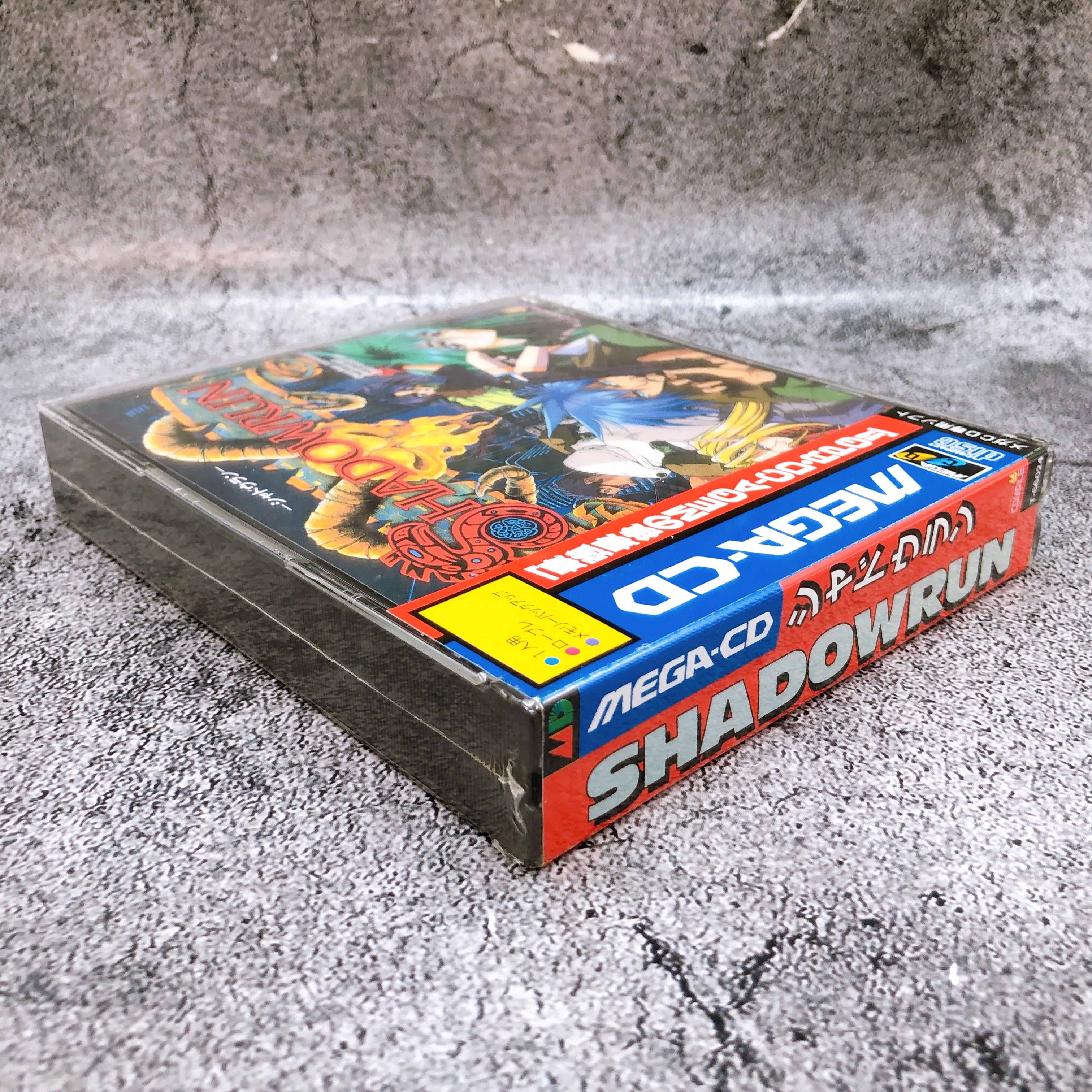 Sega Mega CD Shadowrun MCD Compile Japan Rare Retro RPG Game Sealed NE