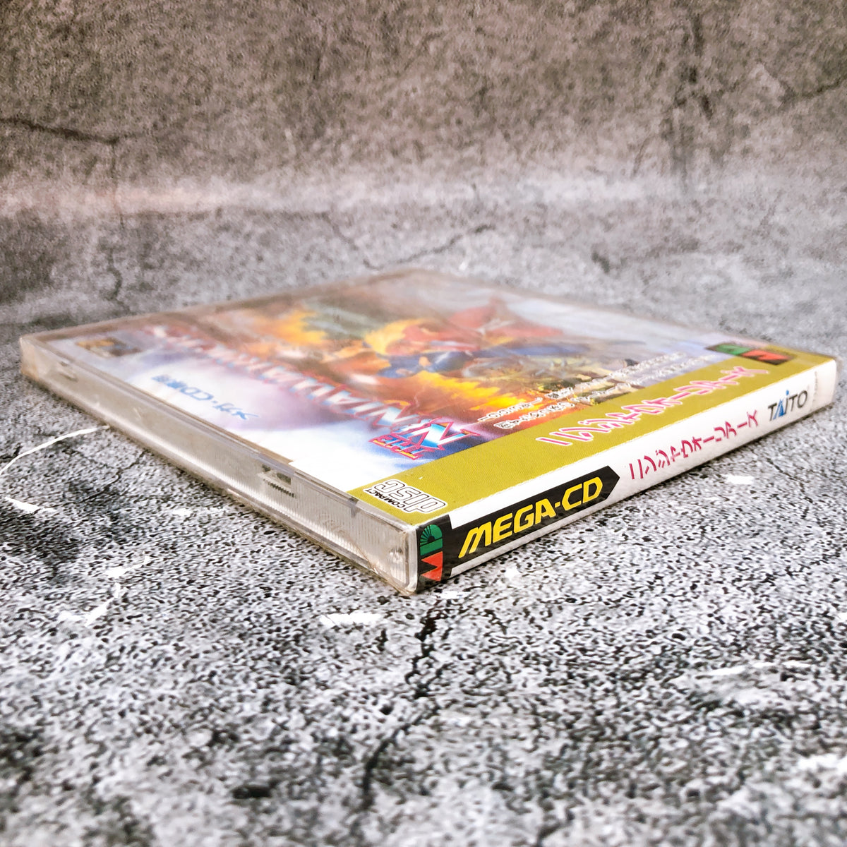 Mega CD Ninja Warriors SEGA CD Mega Drive Action Game Taito Japan NEW AUTHENTIC