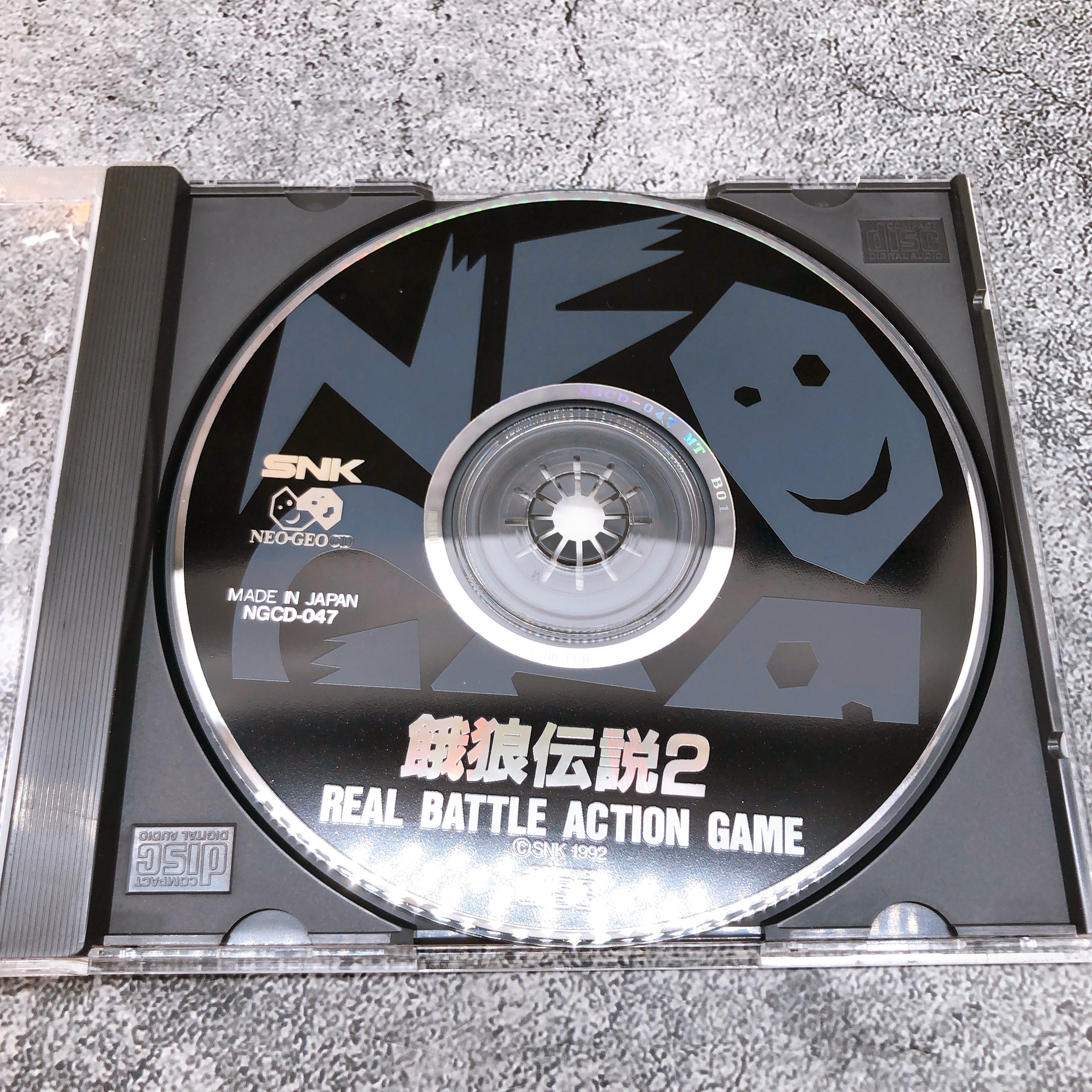 Neo Geo CD Garou Densetsu 2 Fatal Fury 2 SNK Fighting Game Japan in Stock