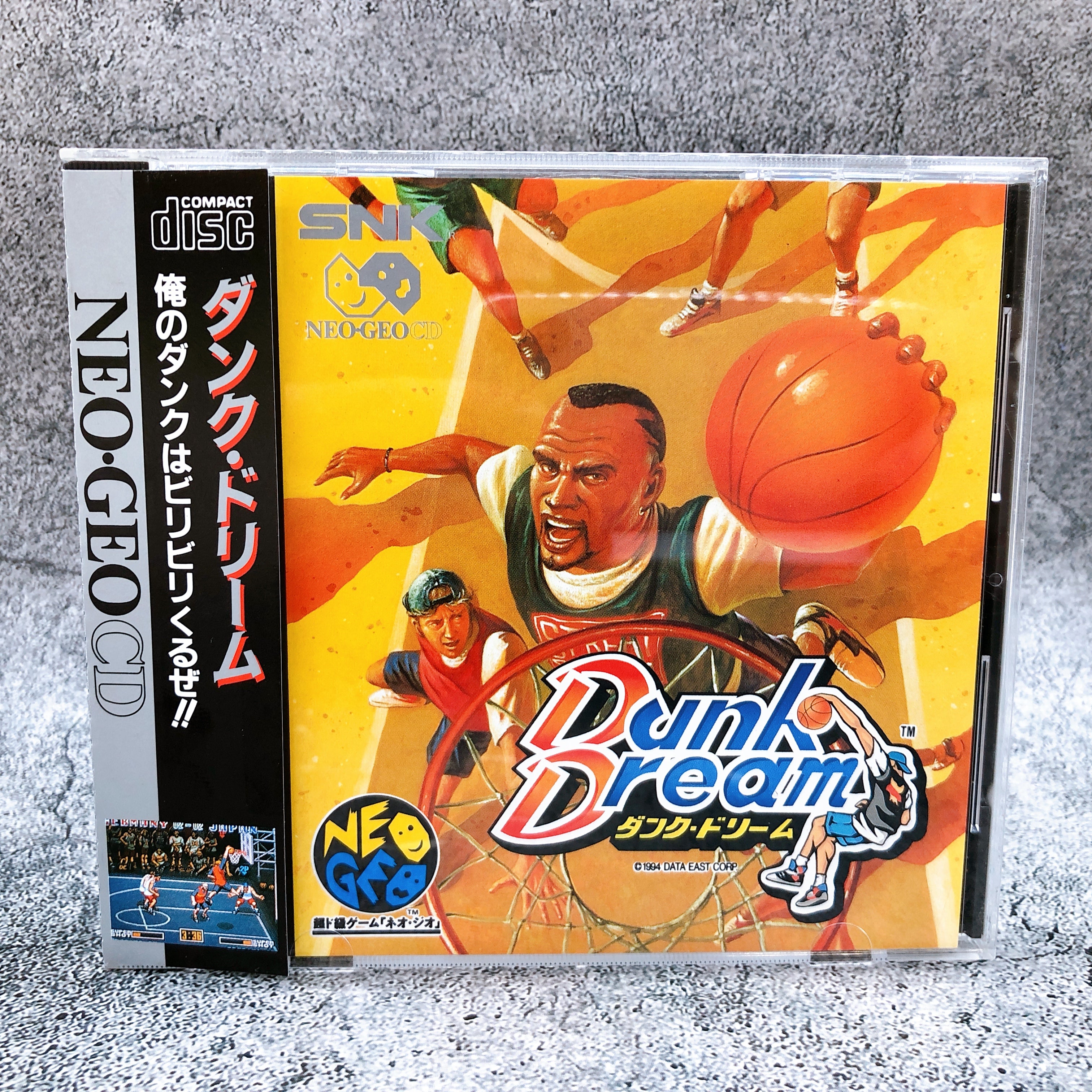 Neo Geo CD Dunk Dream SNK Basketball Sports Game Japan in Stock