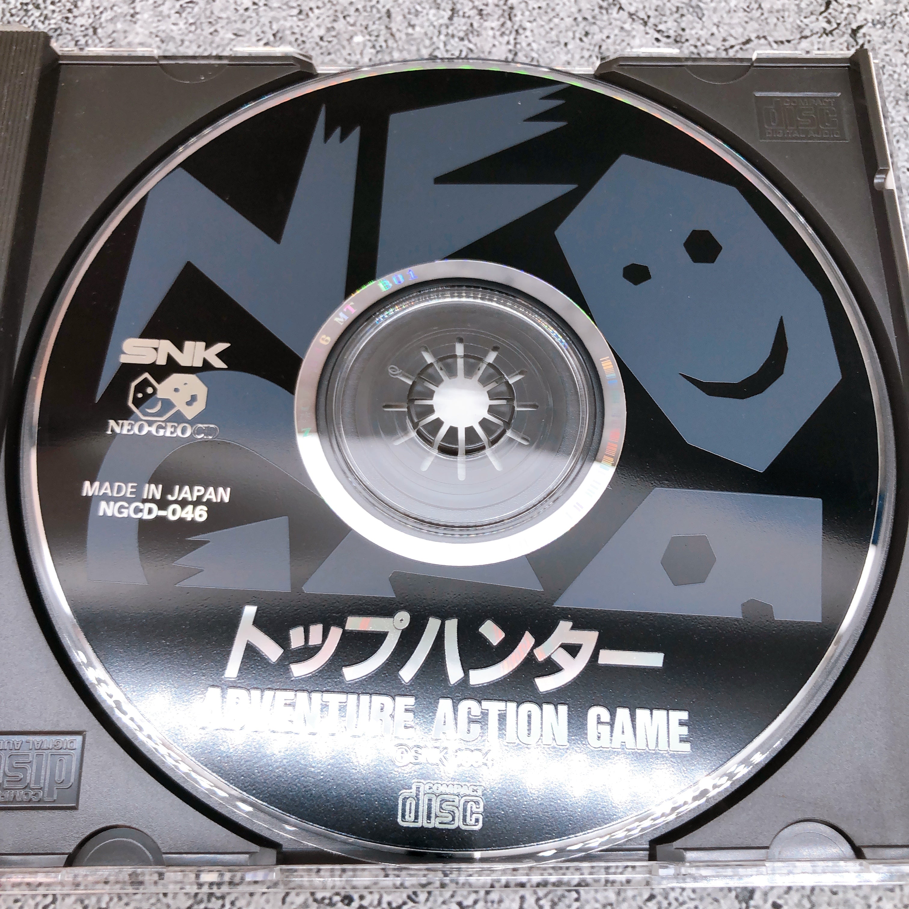 Neo Geo CD Top Hunter Roddy & Cathy SNK Action Game Japan in Stock
