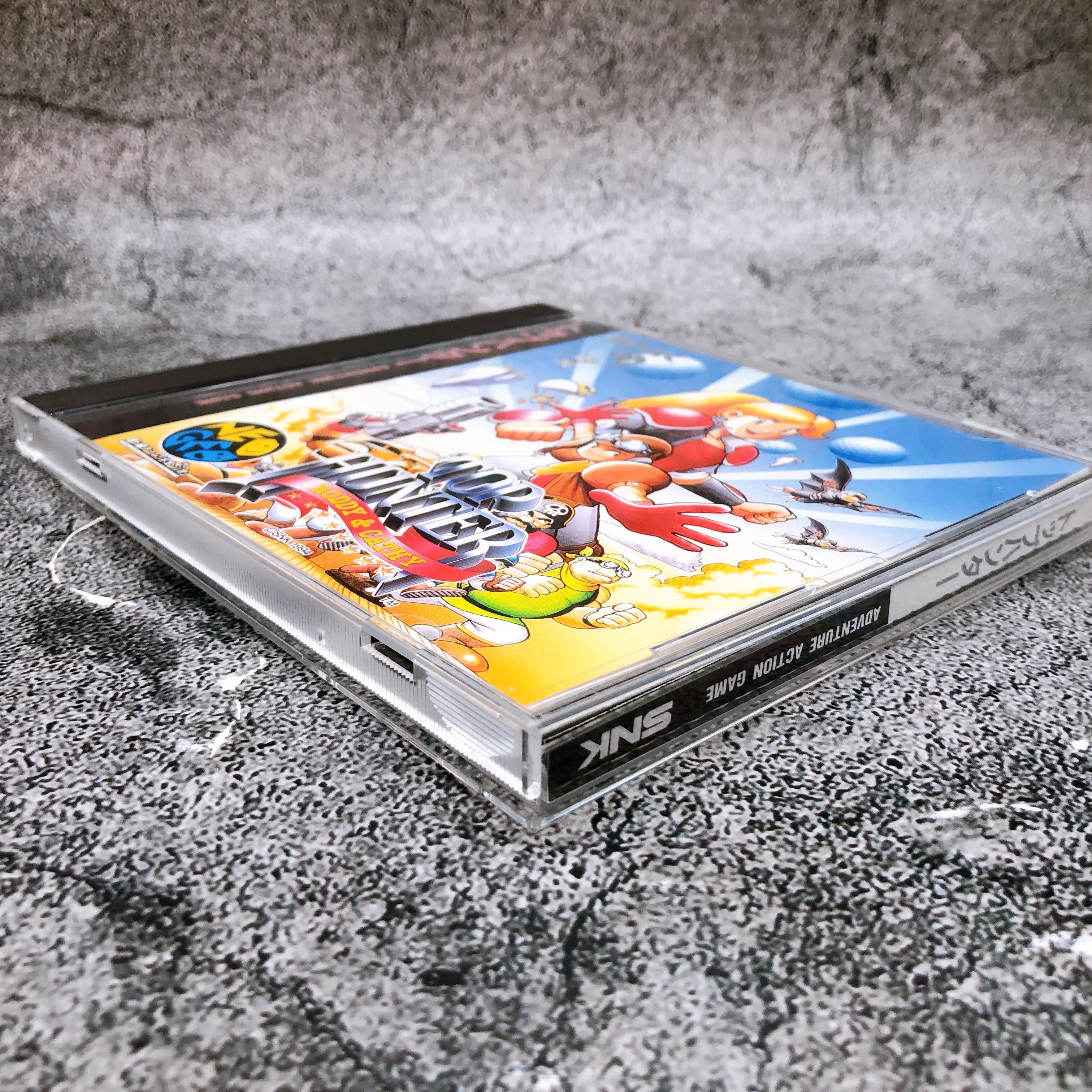 Neo Geo CD Top Hunter Roddy & Cathy SNK Action Game Japan in Stock