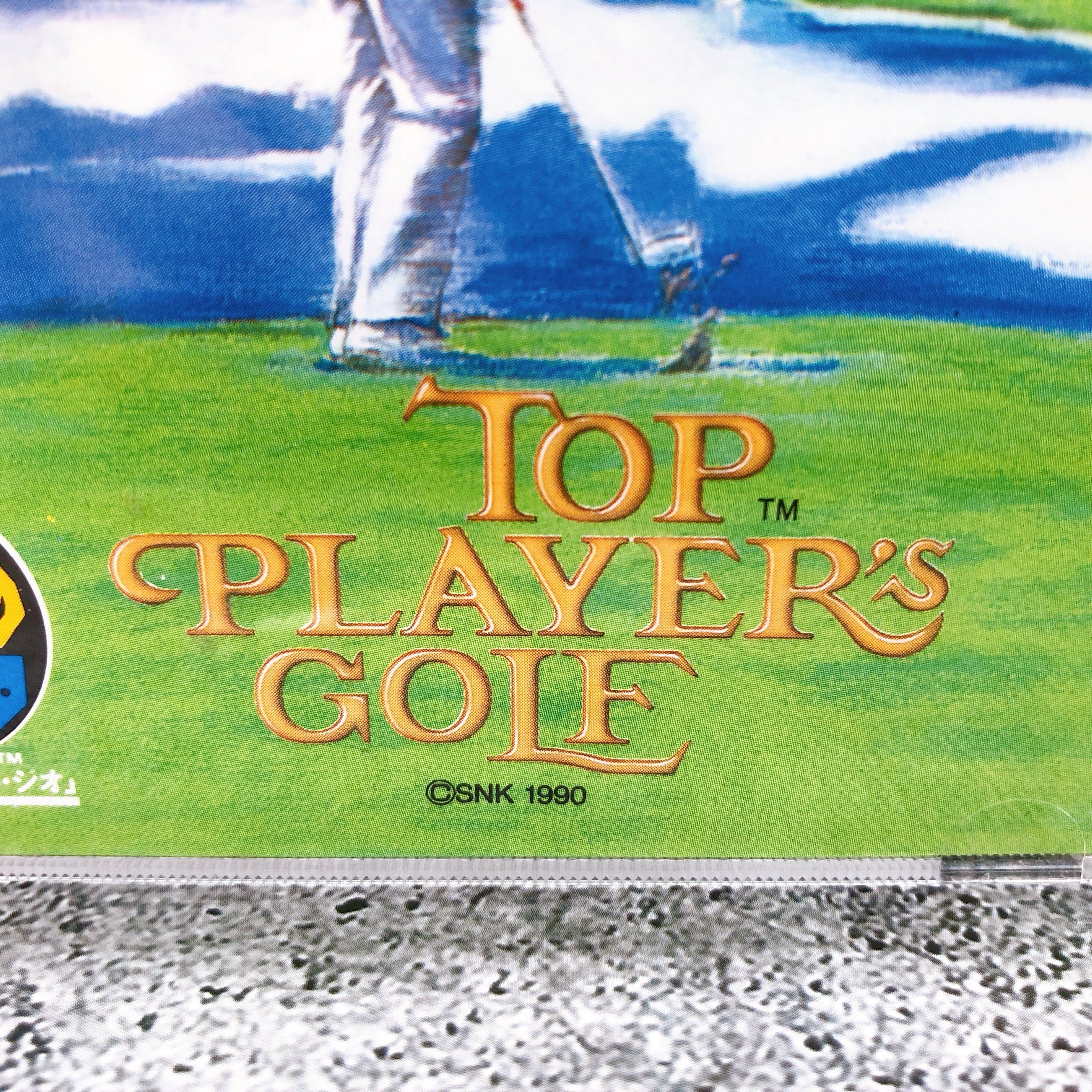 Neo Geo CD Top Player's Golf SNK Sports Game Japan in Stock