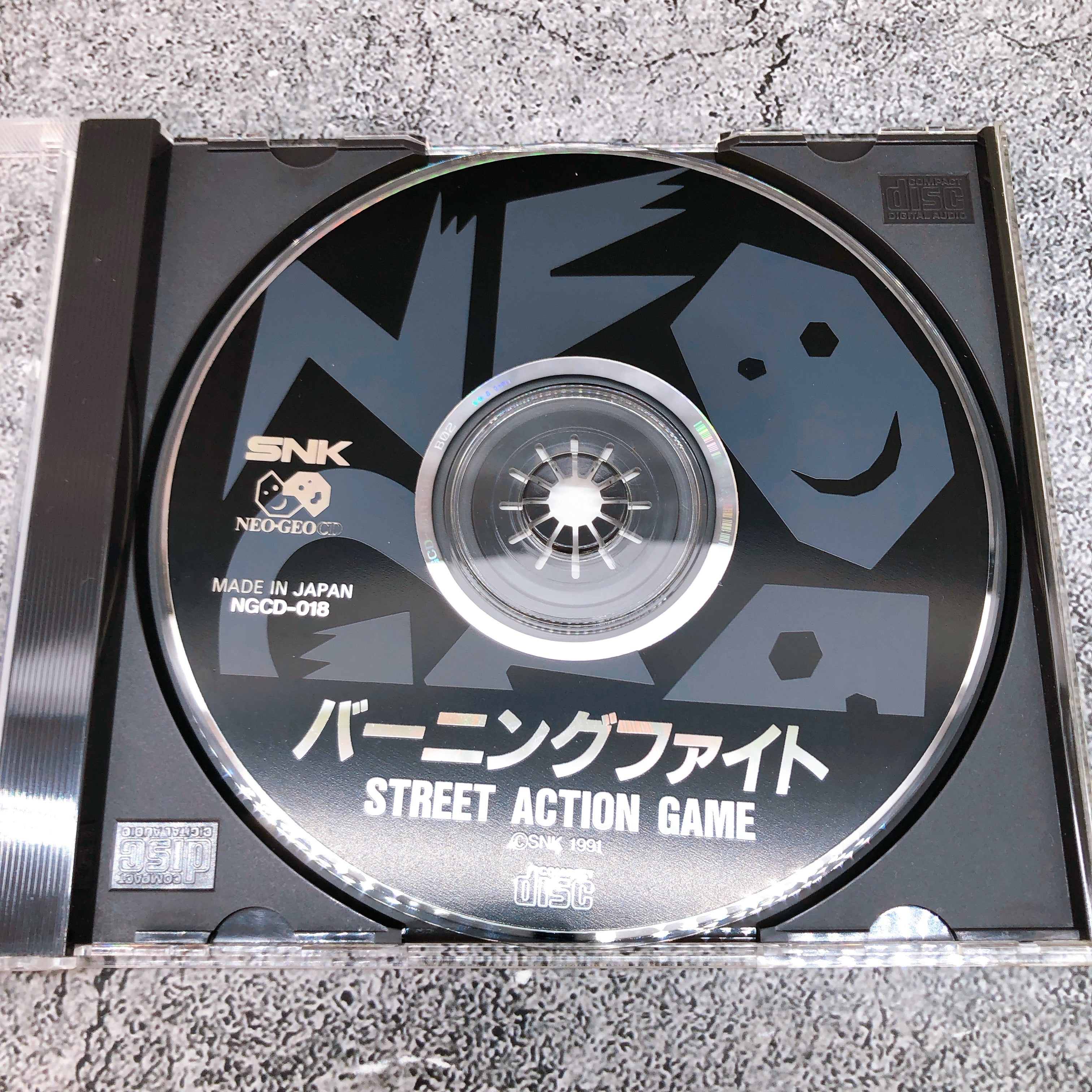 SNK - 【中古】SNK バーニングファイト ネオジオCDソフト Burning FIGHT【ディスク傷あり】[10][240010479278] Neo Geo CD Burning Fight SNK Street Action Fighting Game
