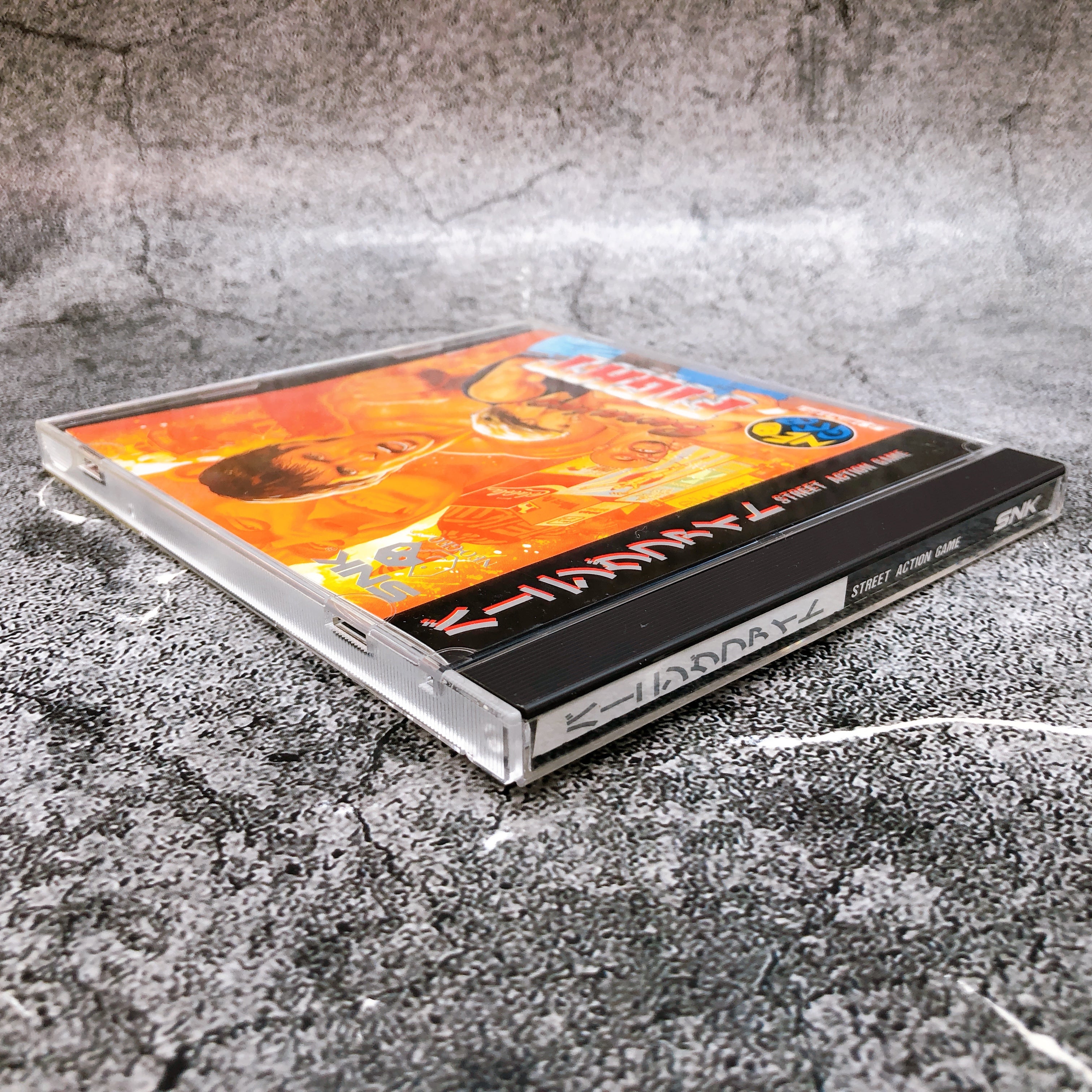Neo Geo CD Burning Fight SNK Street Action Fighting Game Japan in Stock