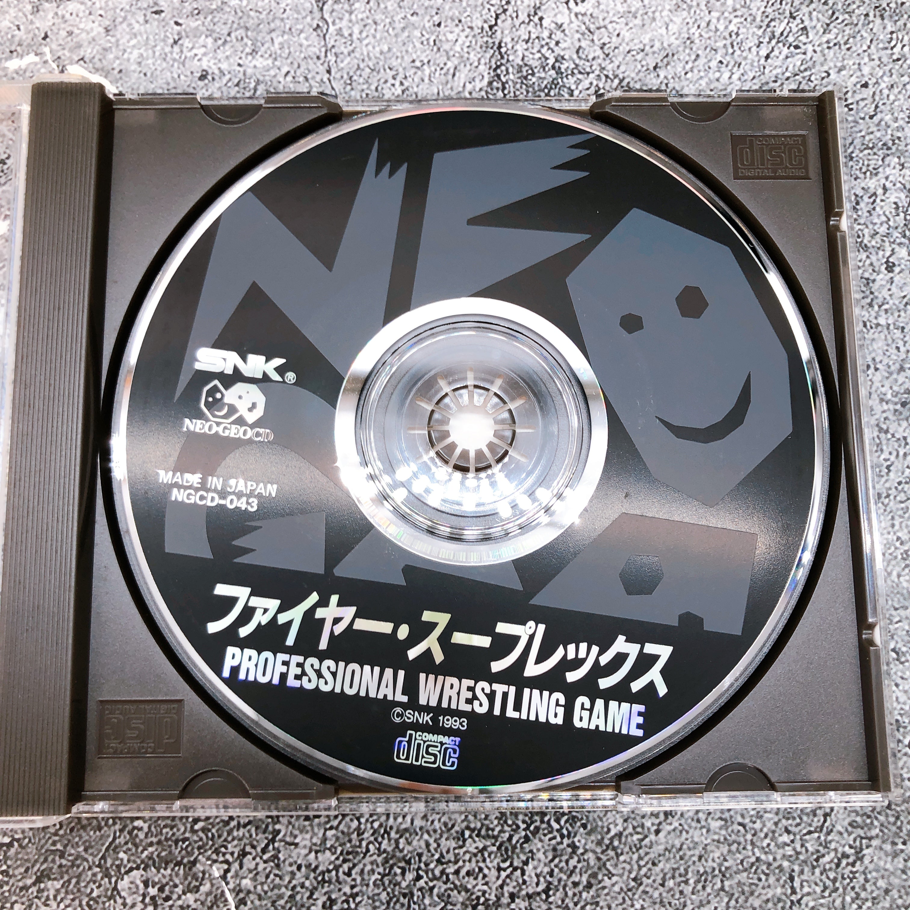 Neo Geo CD Fire Suplex SNK Fighting Game Japan in Stock