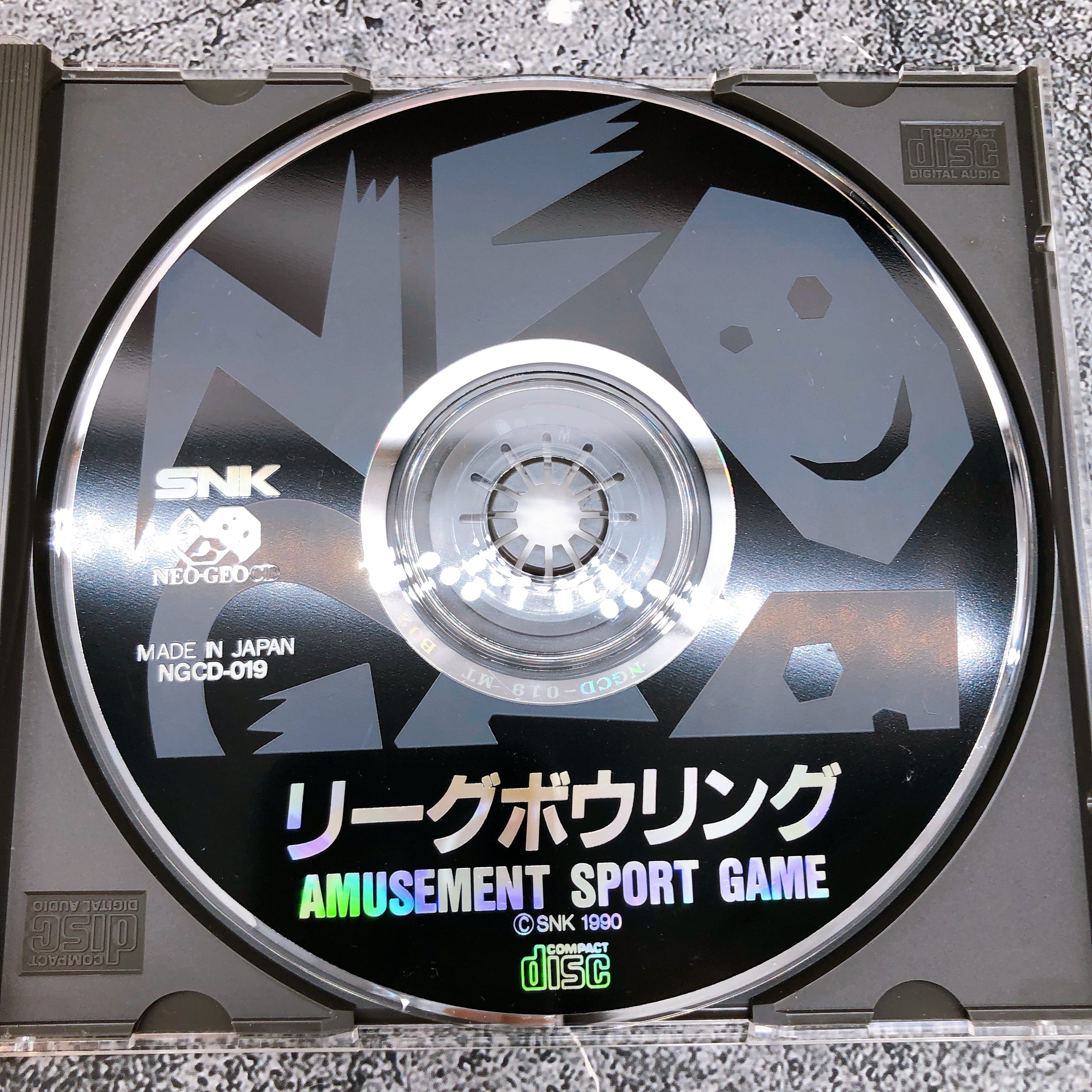 Neo Geo CD League Bowling SNK Game Japan in Stock