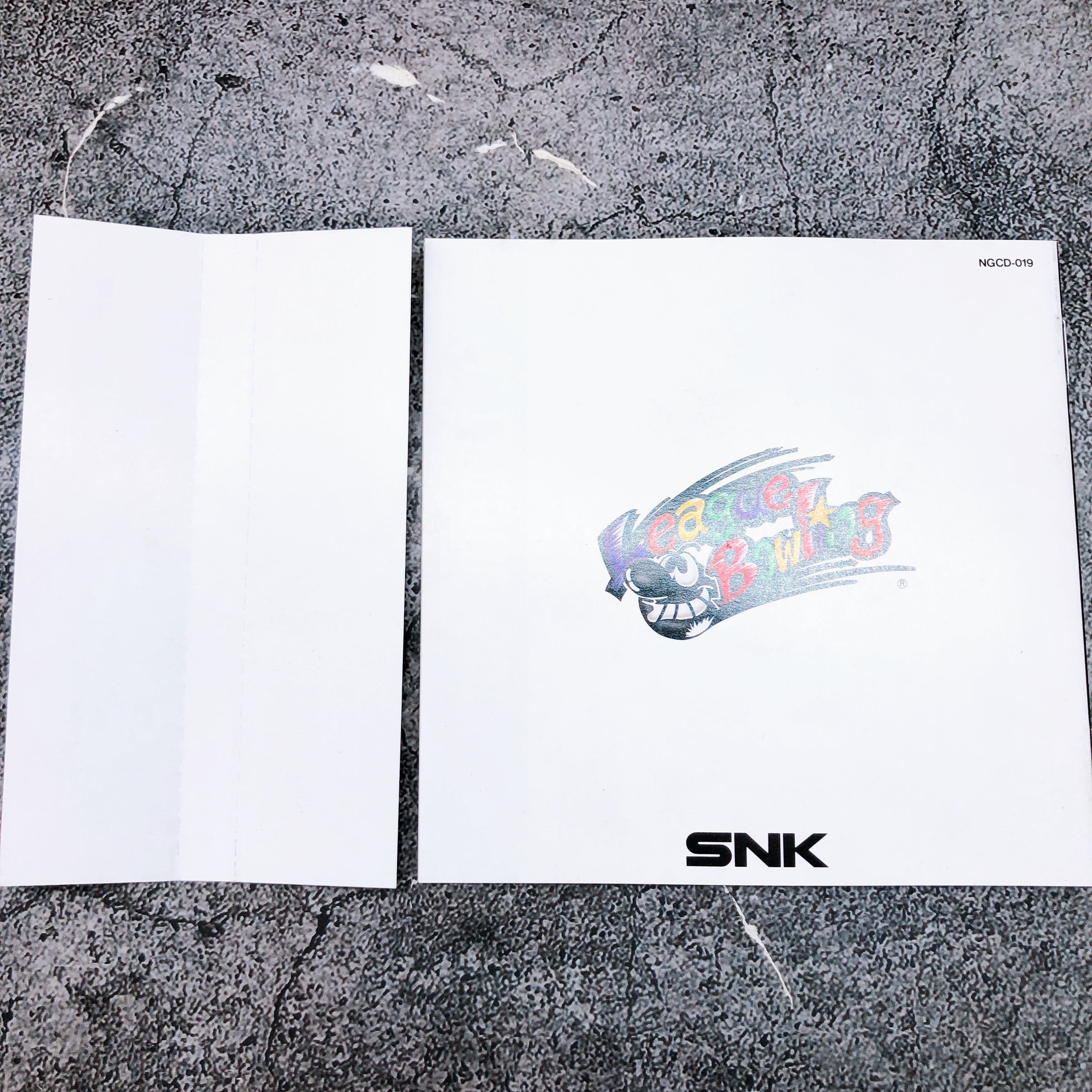 Neo Geo CD League Bowling SNK Game Japan in Stock