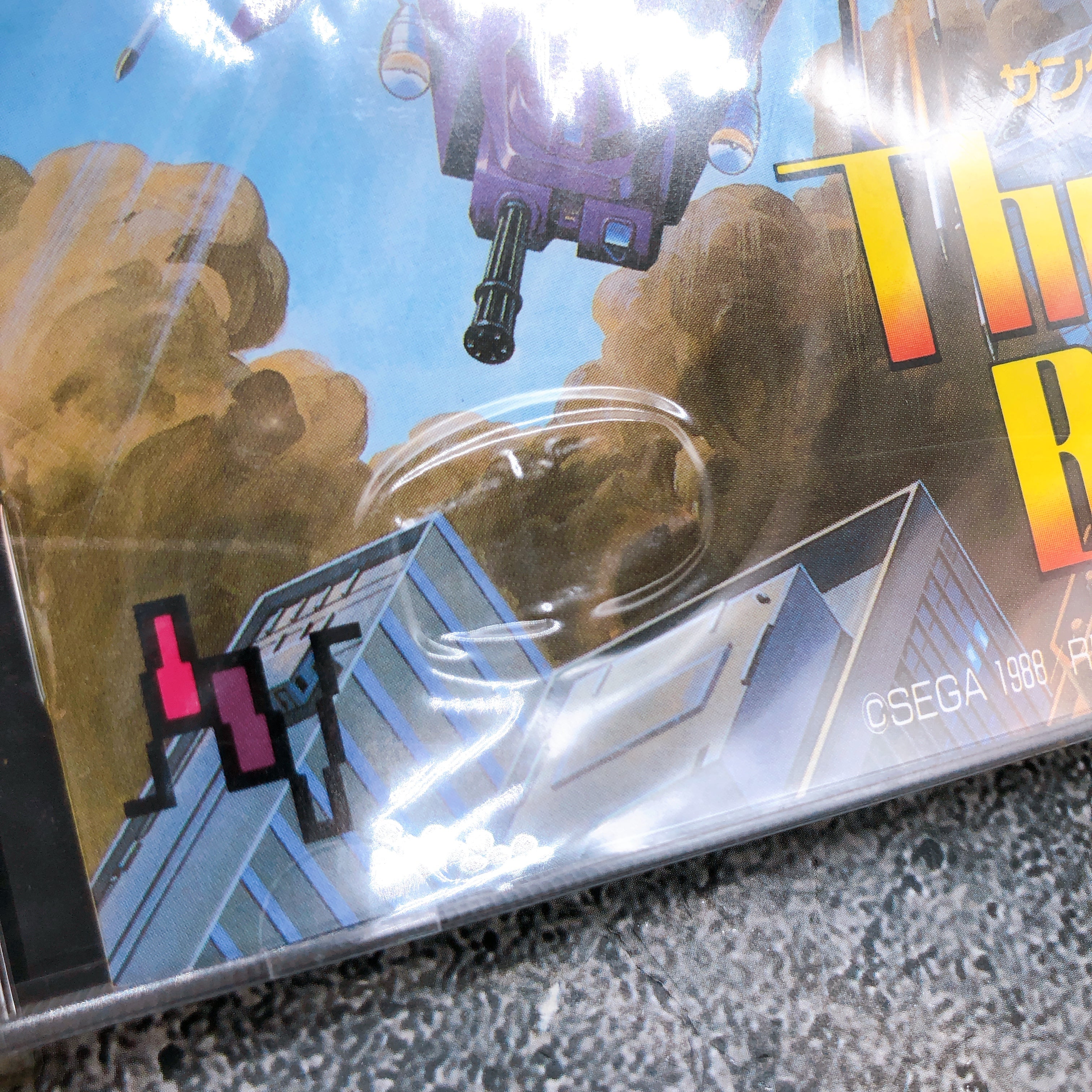 PC Engine Hu Card Thunder Blade NEC Japan Retro Shooting Game Sealed New