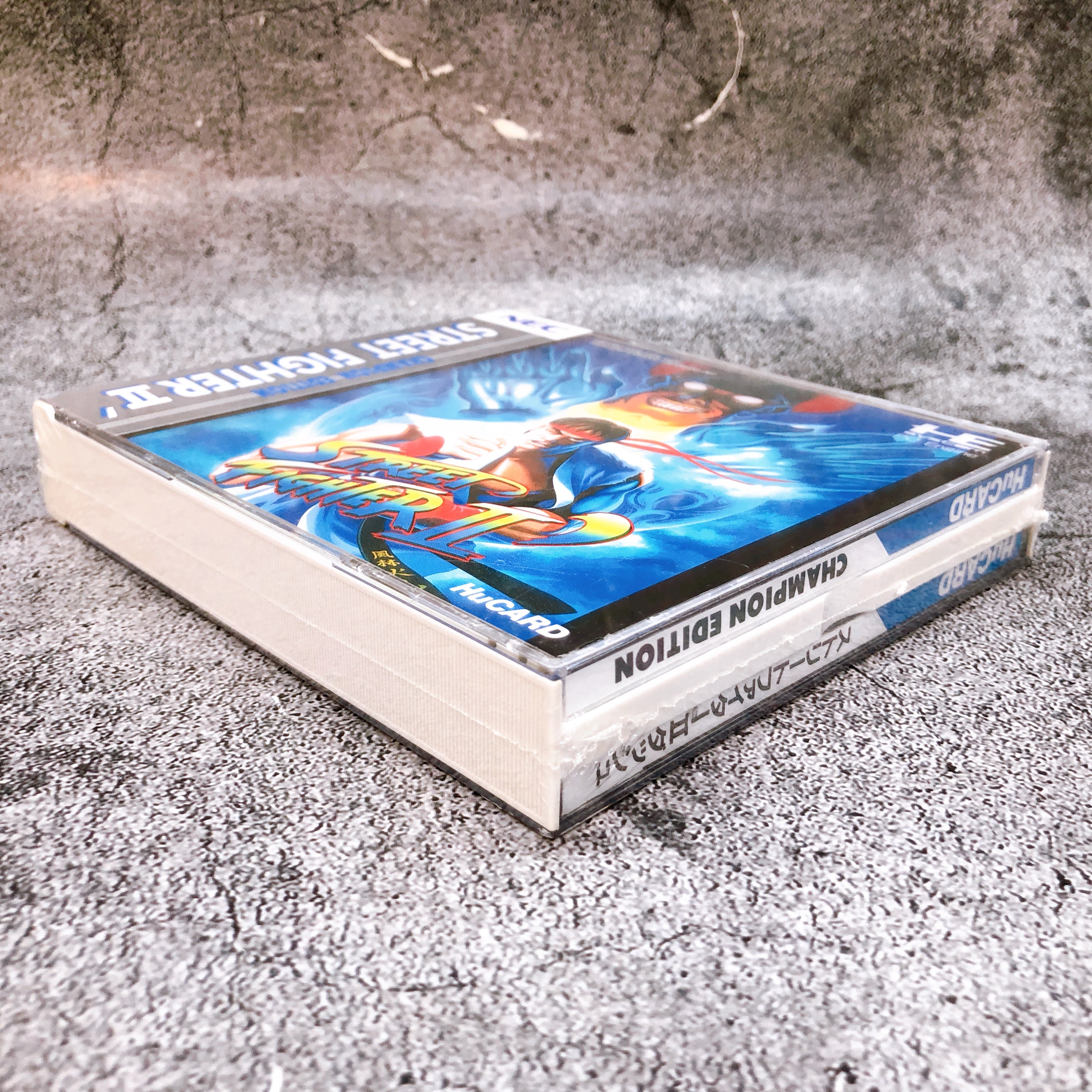 PC Engine Hu Card Street Fighter II Champion Edition Fighting Game Japan Sealed
