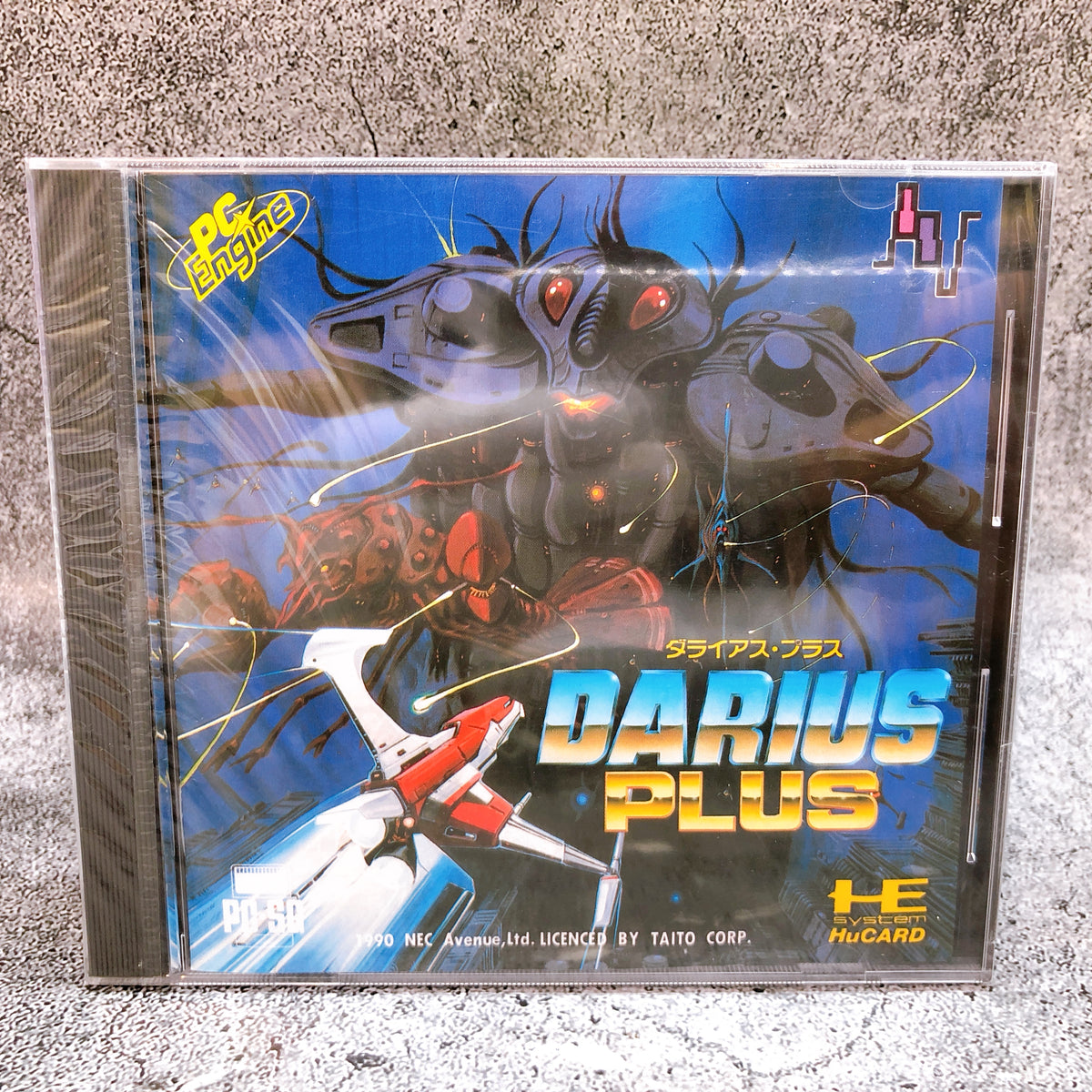 PC Engine Darius Plus HuCARD PCE Shooting Retro Game Japan Sealed NEW AUTHENTIC