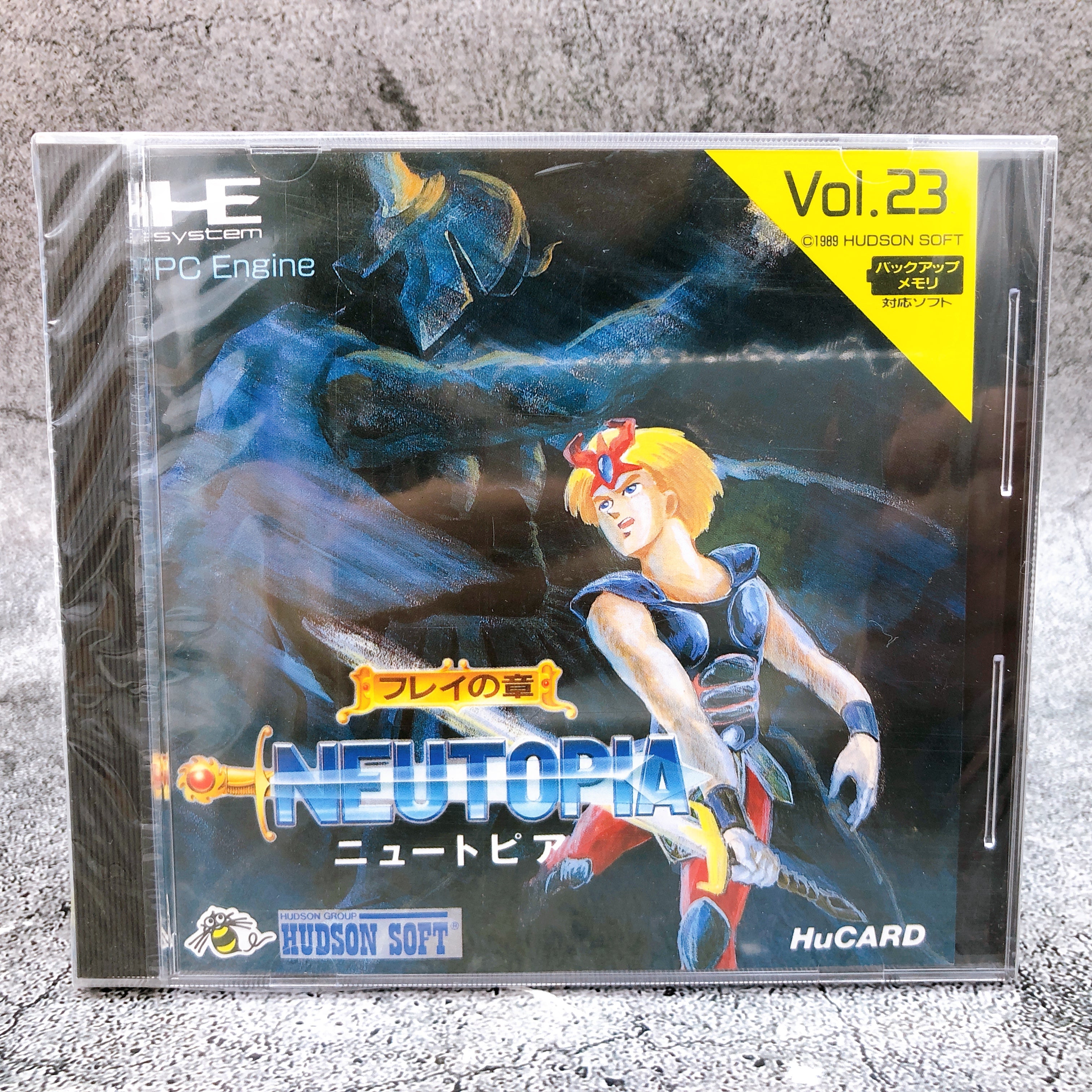 PC Engine Hu Card Neutopia Hudson Soft Japan Retro Game