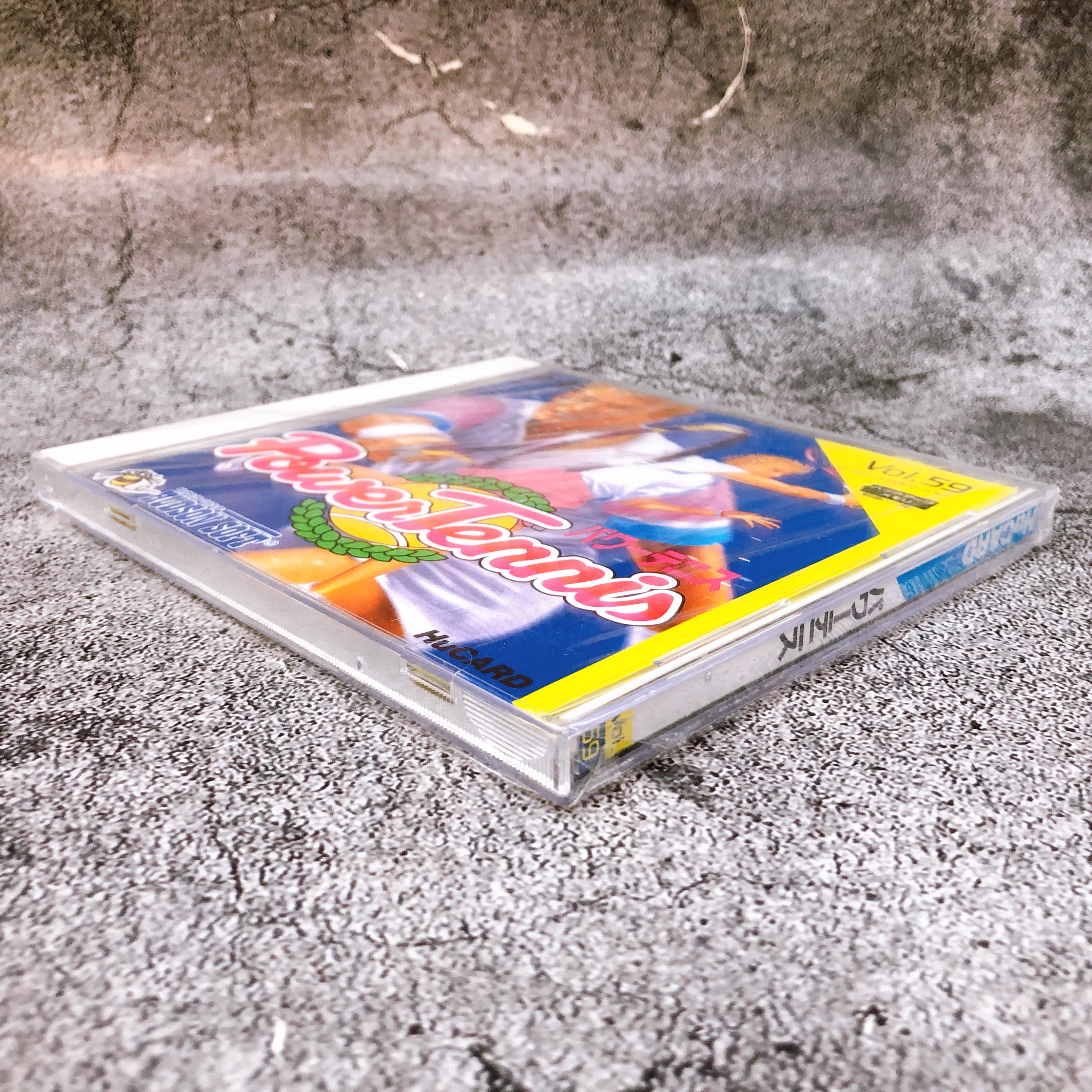 PC Engine Hu Card Power Tennis HE System Hudson Soft Japan Game Sealed AUTHENTIC