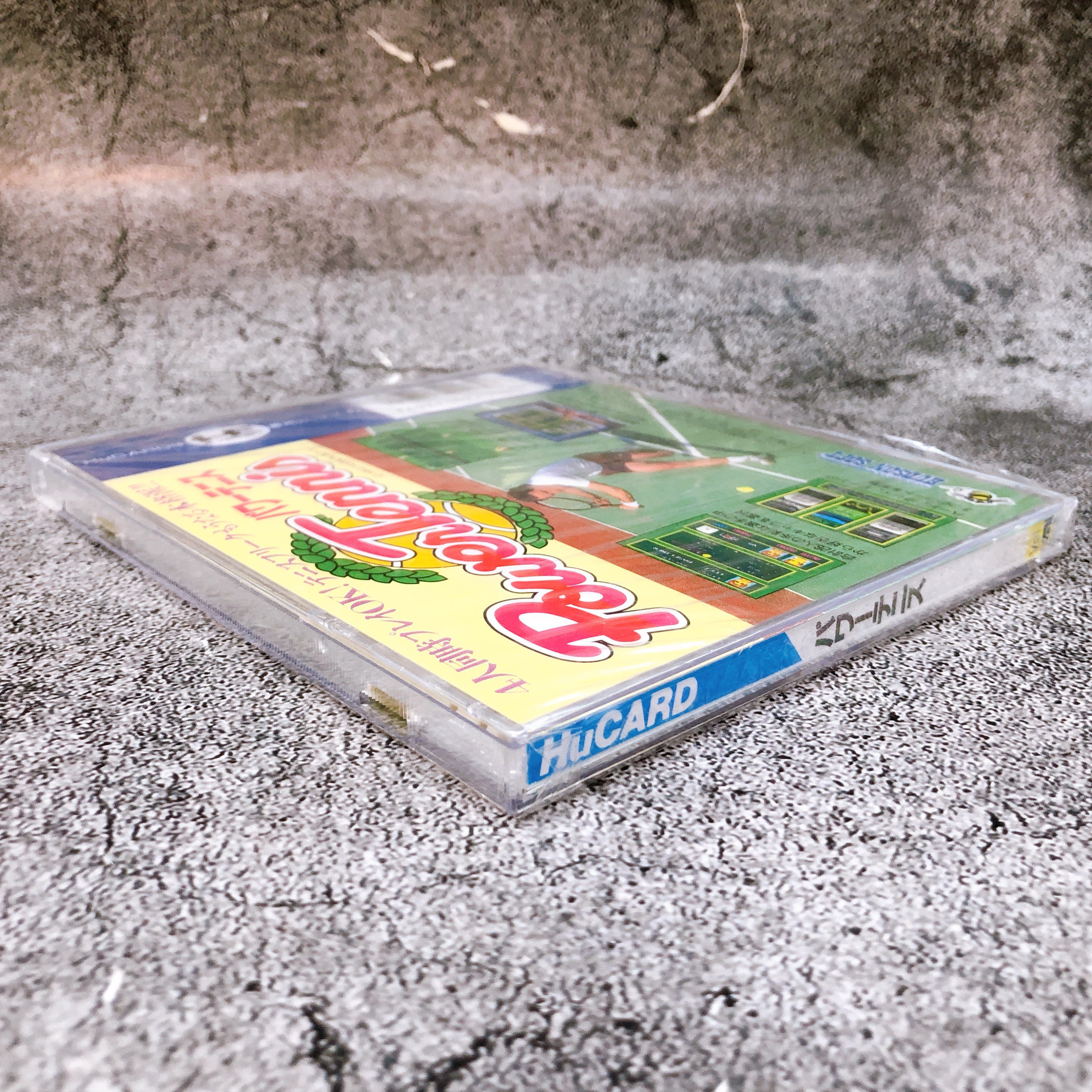 PC Engine Hu Card Power Tennis HE System Hudson Soft Japan Game Sealed AUTHENTIC