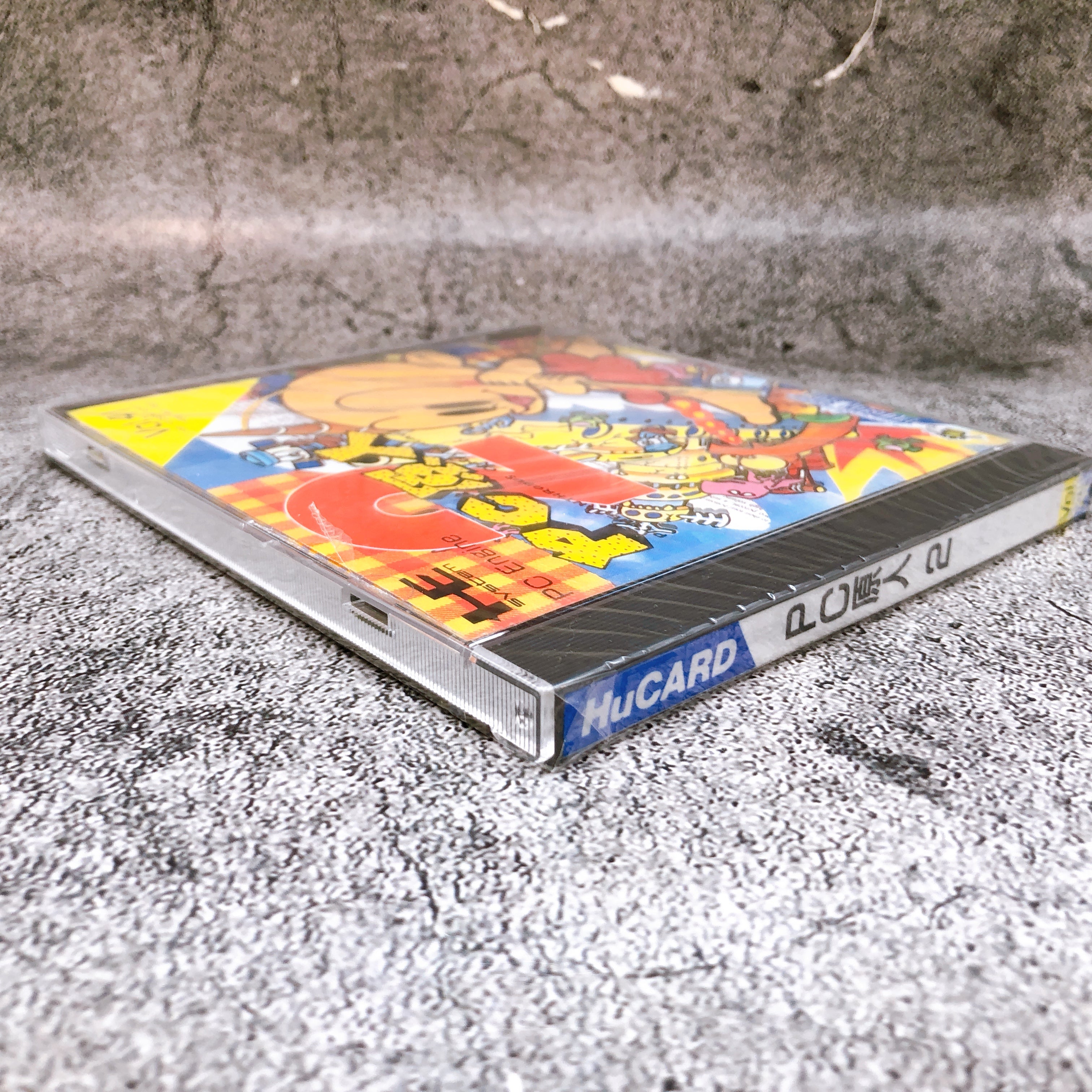PC Engine Hu Card PC GENJIN 2 Bonk's Revenge Hudson Japan Game Sealed AUTHENTIC