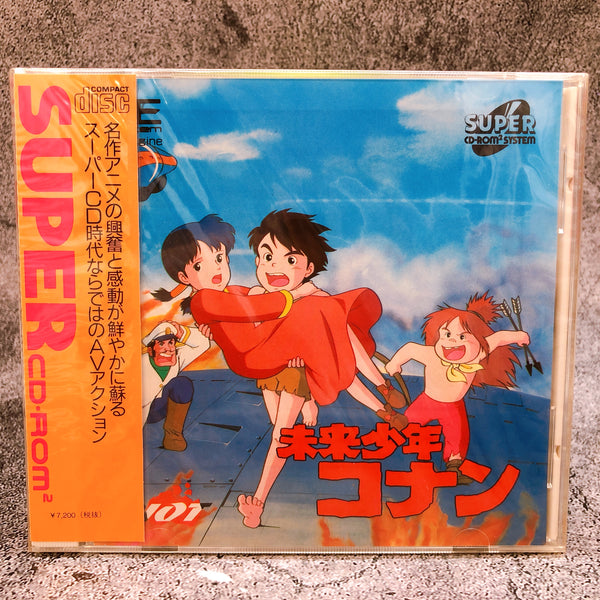 PC Engine Conan the Boy in Future SUPER CD ROM SCD Telenet Japan Game Sealed New