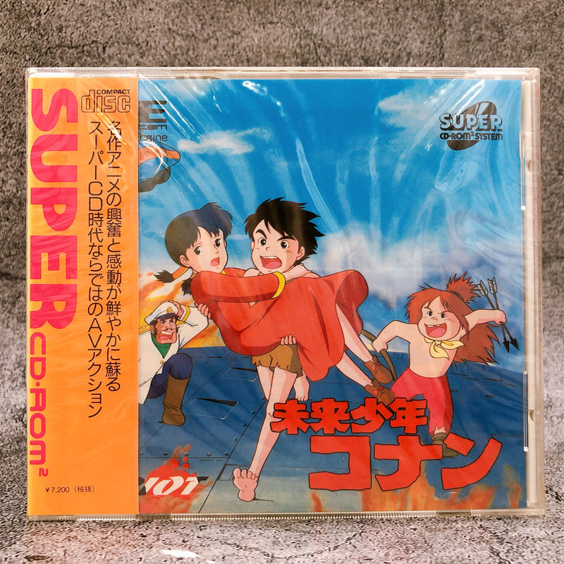 PC Engine Conan the Boy in Future SUPER CD ROM SCD Japan Game Sealed New