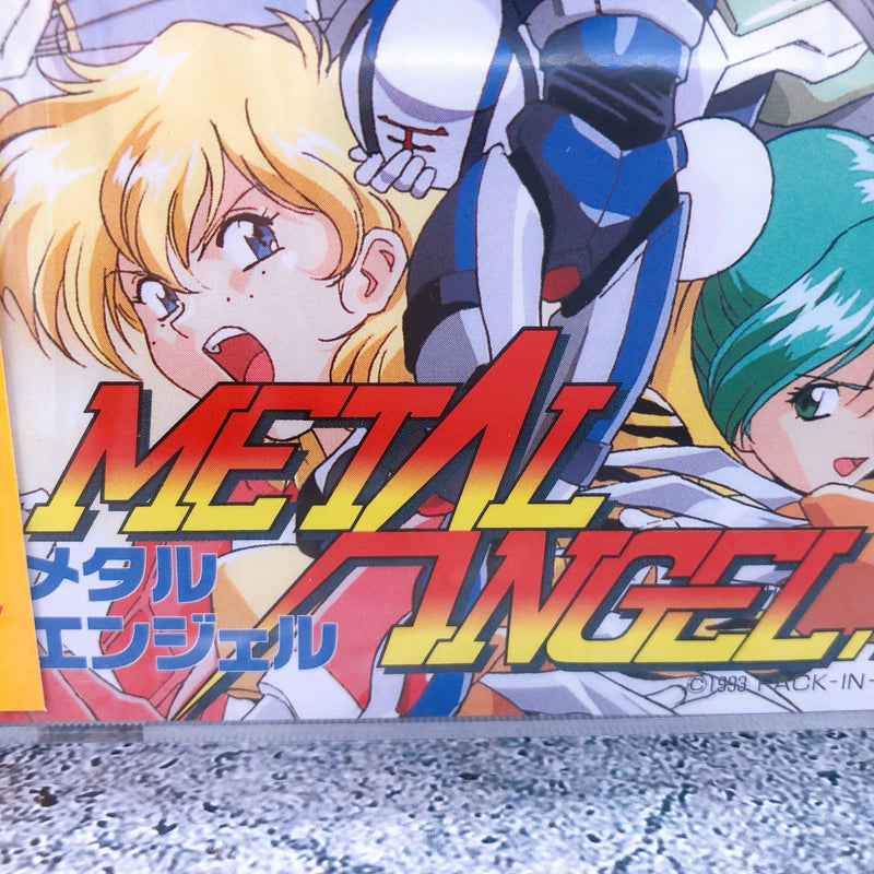 PC Engine METAL ANGEL SUPER CD ROM SCD Retro Pack In Video Japan Game Sealed New