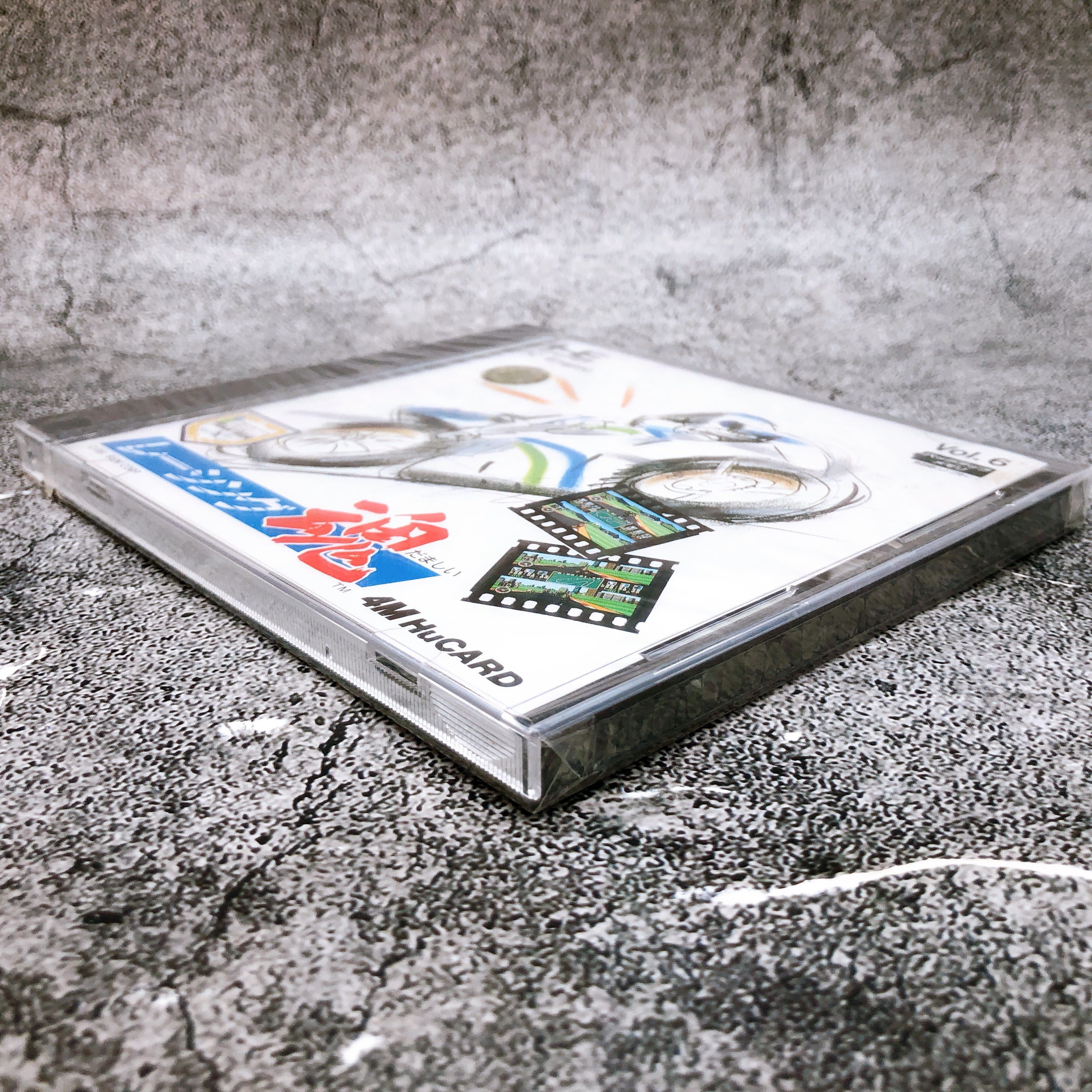 PC Engine Hu Card Racing Spirit Damashi IREM Japan Retro Racing Game Sealed New