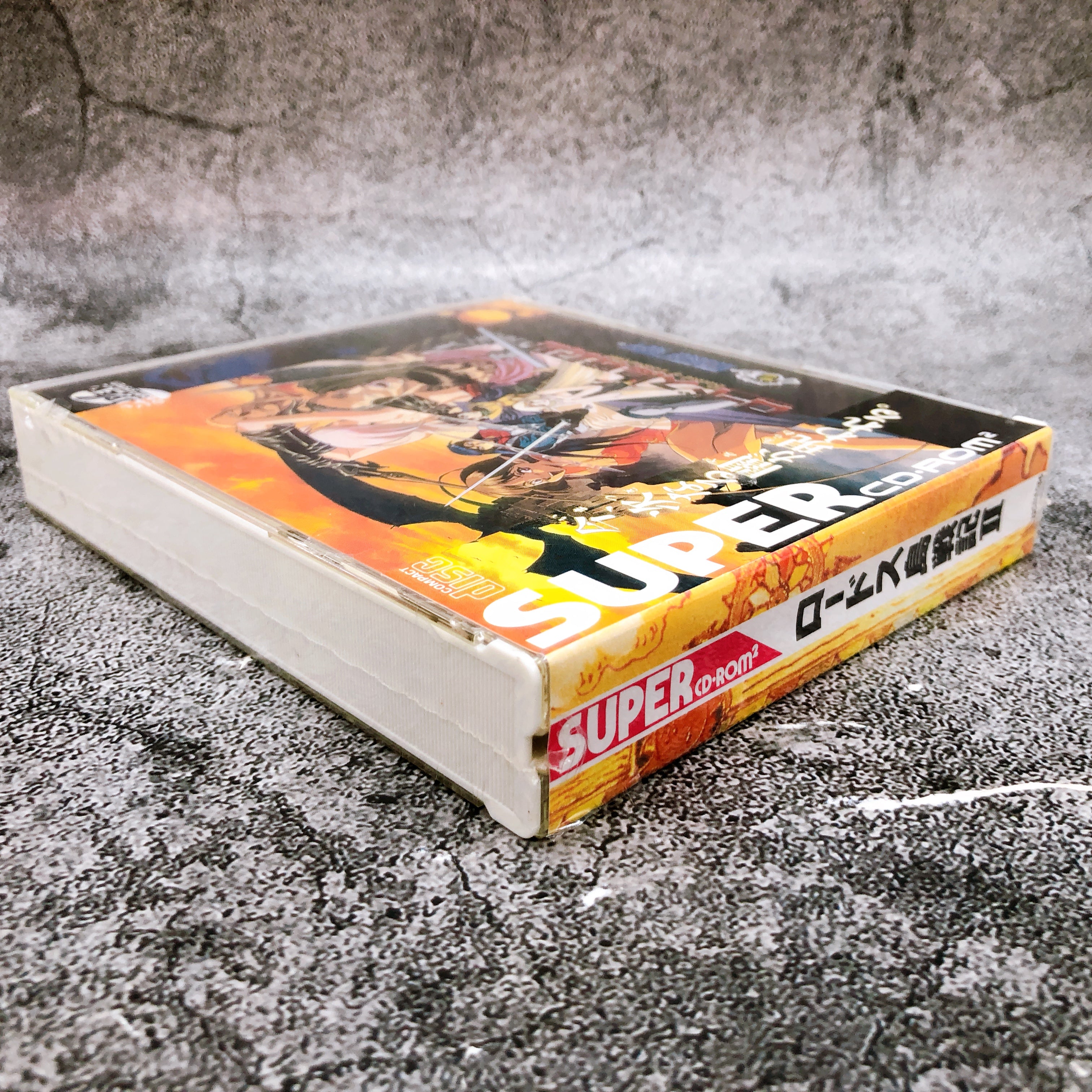 PC Engine Record of Lodoss War II 2 SUPER CD ROM SCD Hudson Game Sealed New