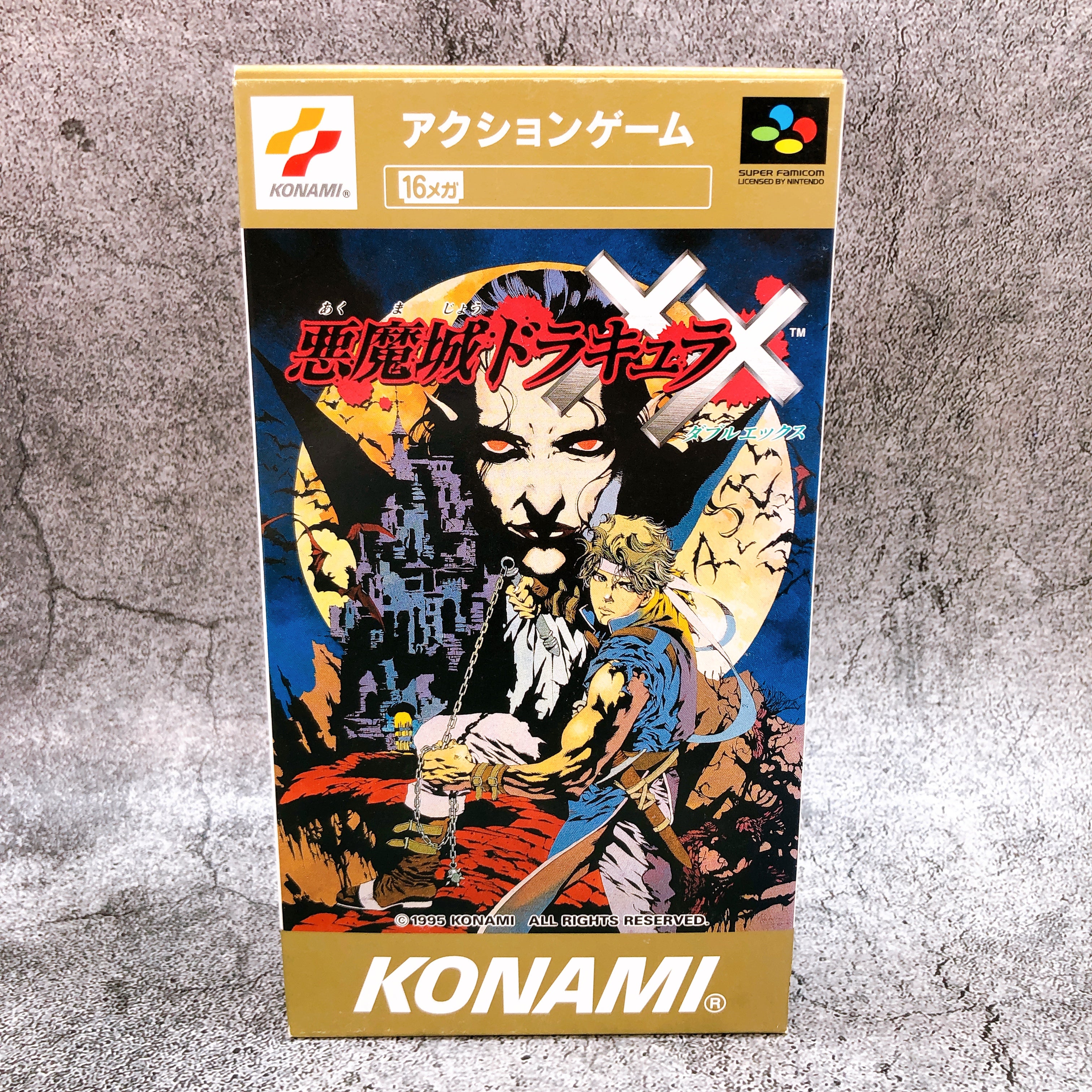 Nintendo Super Famicom Akumajo Dracula XX Castlevania Konami Japan SNES SFC Game