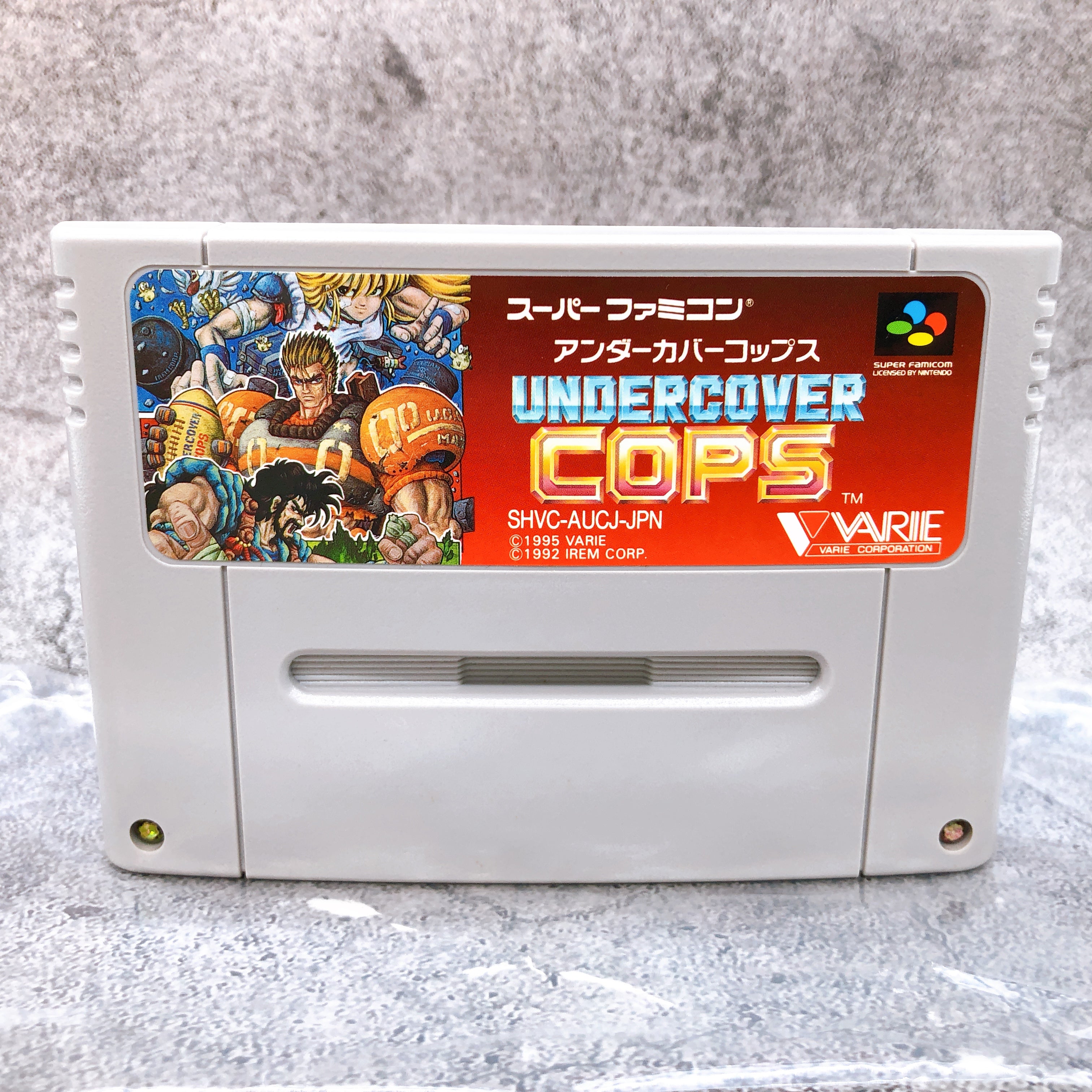 Nintendo Super Famicom Undercover Cops Varie Japan SNES SFC Game in Stock