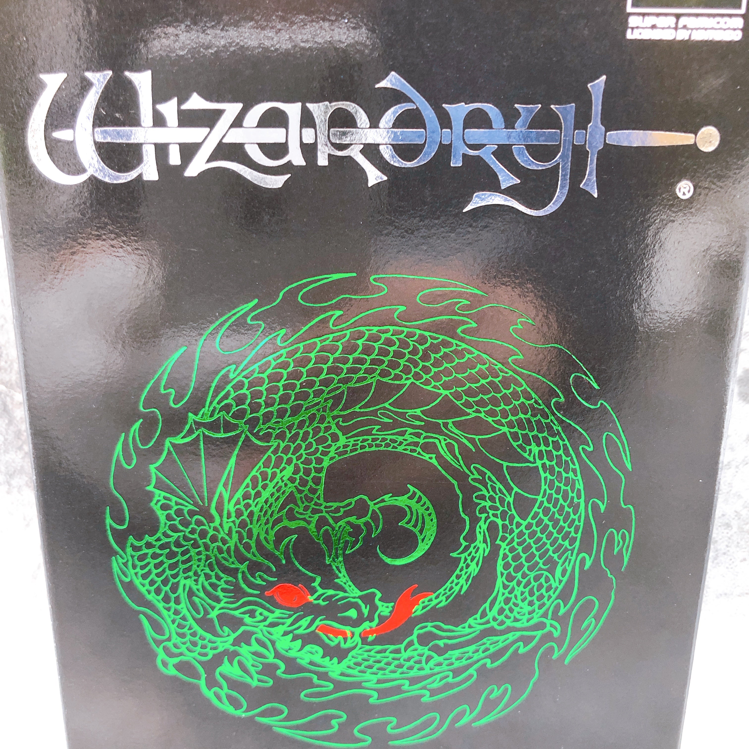 Nintendo Super Famicom Wizardry V Heart of the Maelstrom Japan SFC Game in Stock