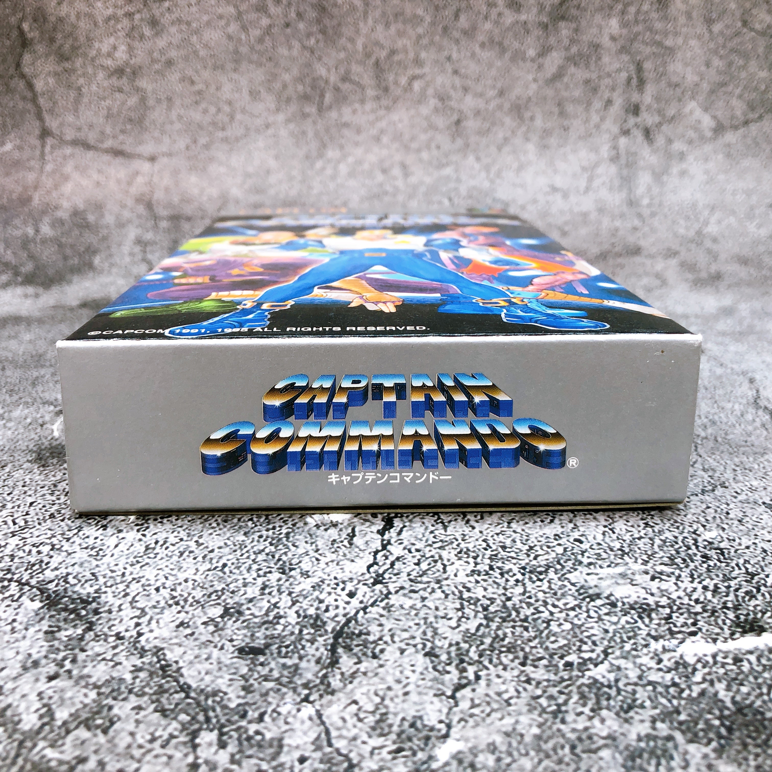 Nintendo Super Famicom Captain Commando Capcom Japan SNES SFC Game in Stock