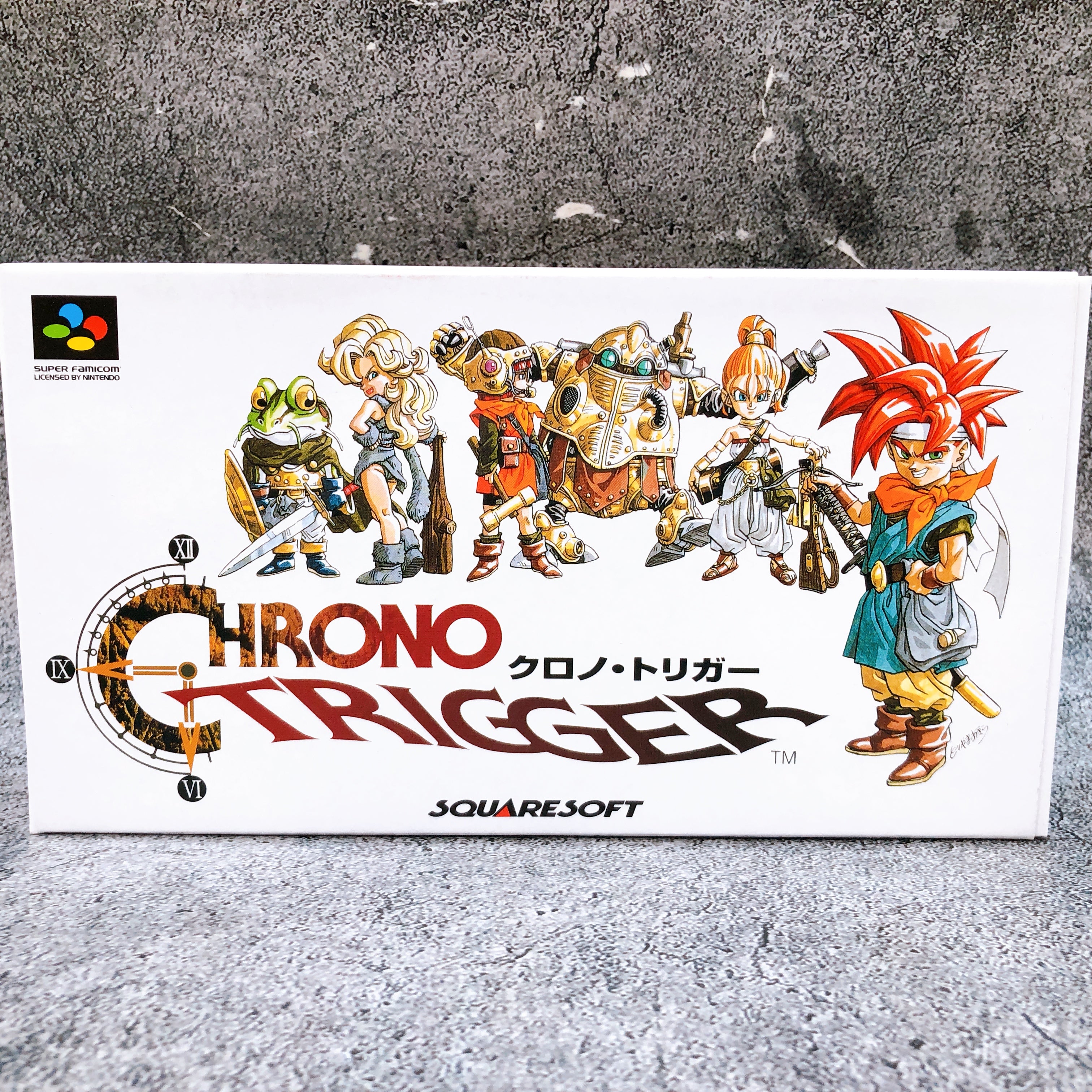 Nintendo Super Famicom CHRONO TRIGGER Square Soft SNES SFC Game Japan FASTSHIP