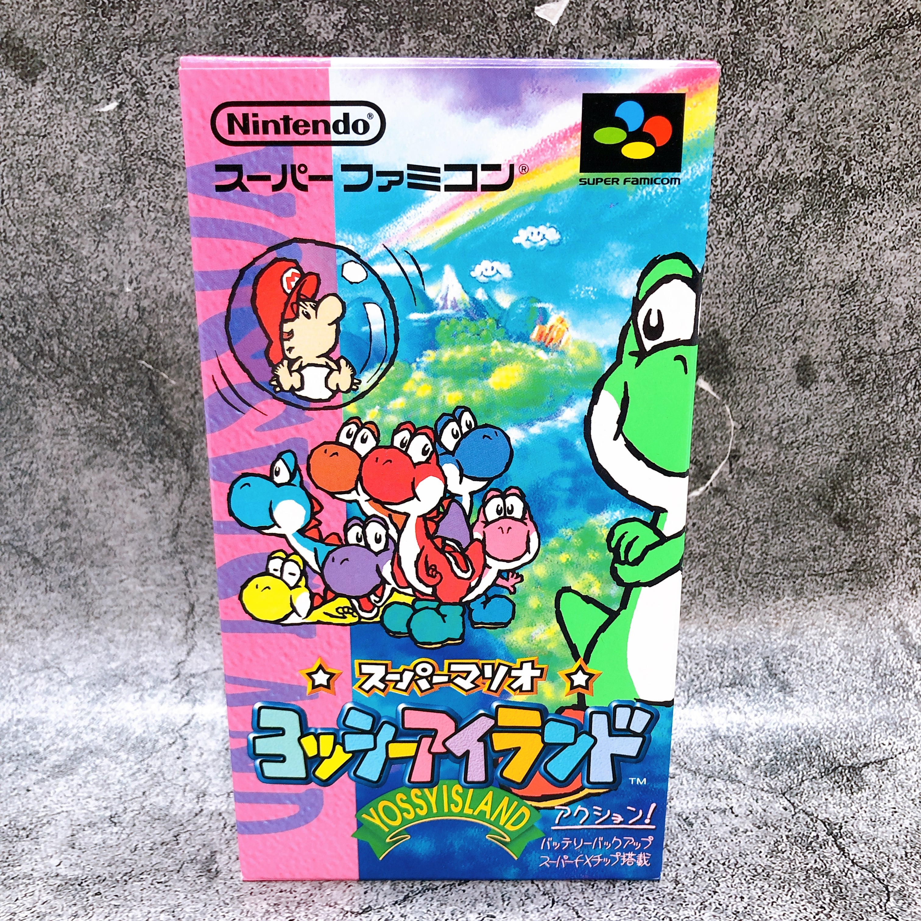 Nintendo Super Famicom Super Mario Yossy Island Action Japan SFC Game in Stock