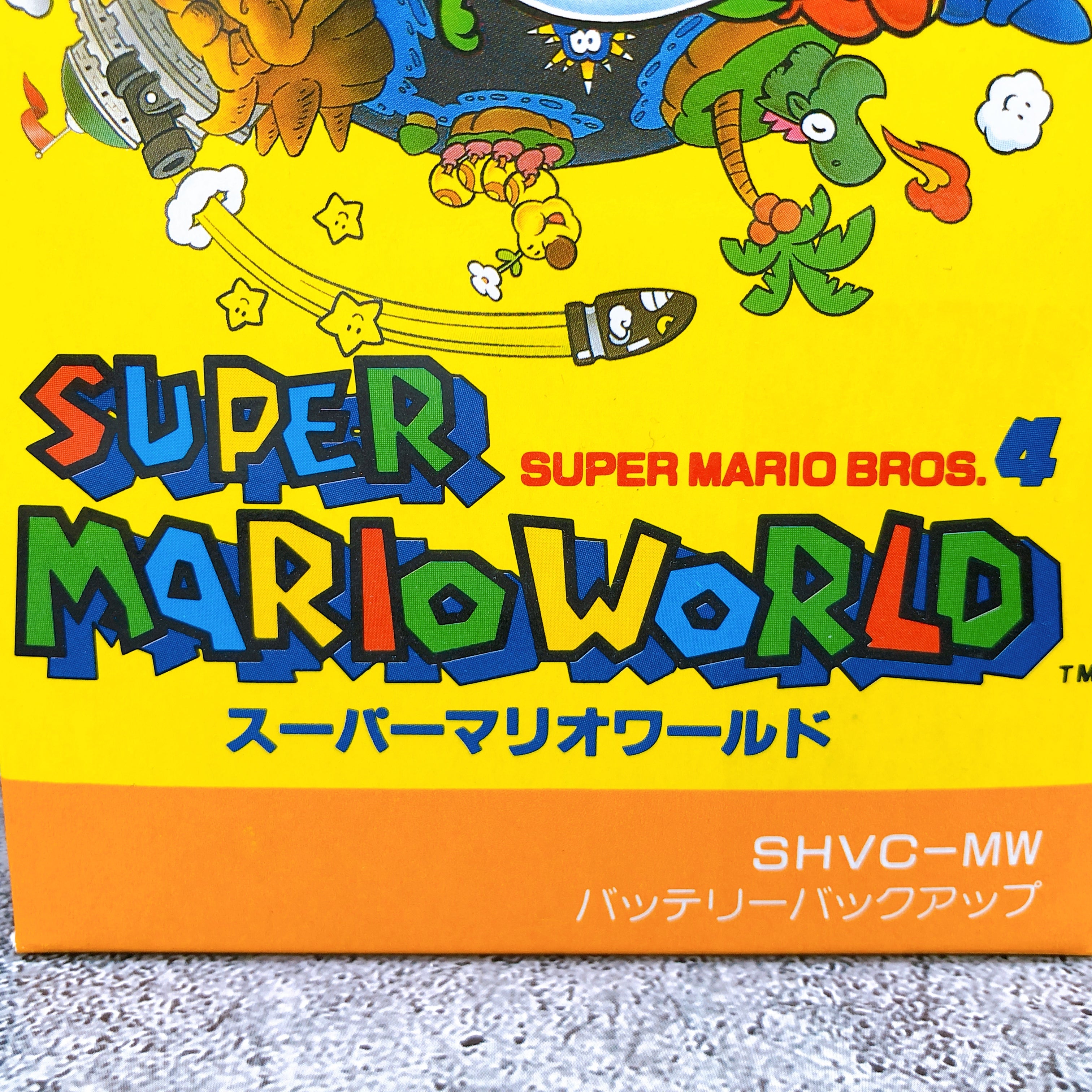 Nintendo Super Famicom Super Mario World Japan SNES SFC Game in Stock