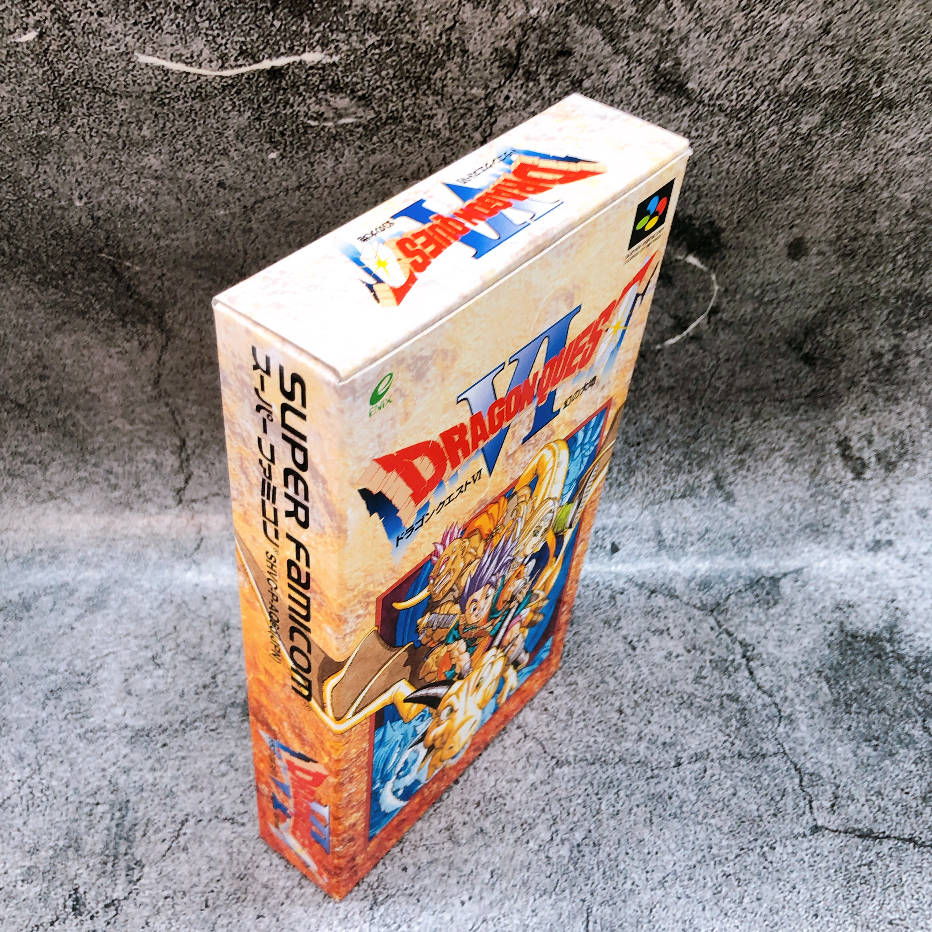 Nintendo Super Famicom Dragon Quest VI 6 DQ ENIX Japan SNES SFC Game in Stock