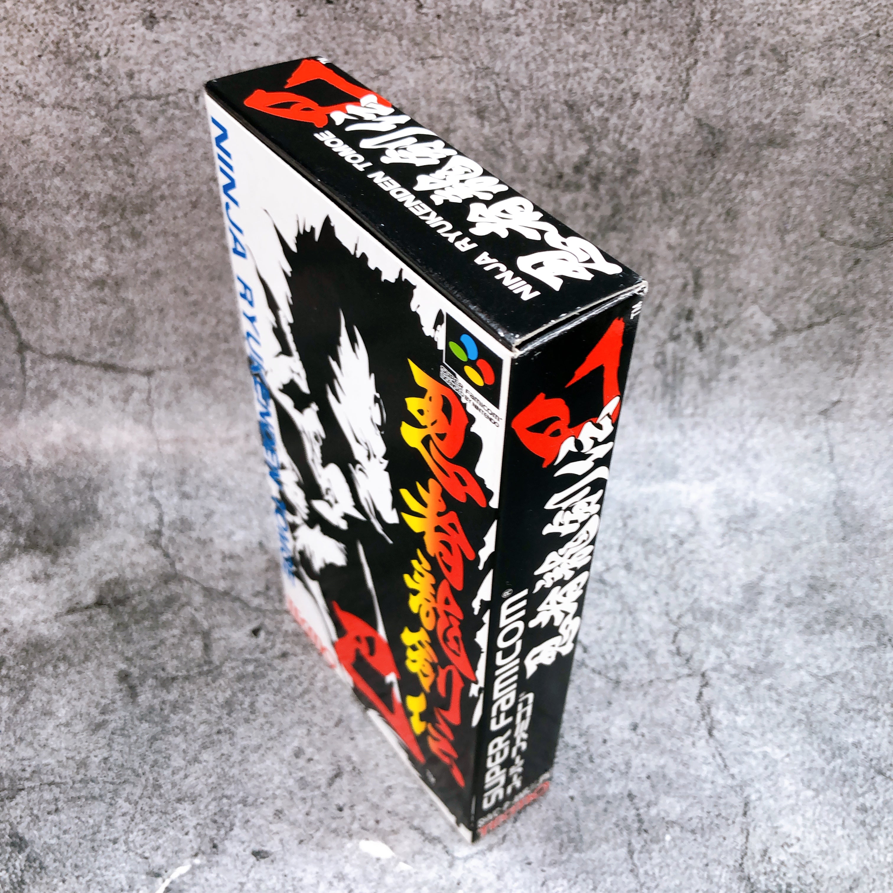Nintendo Super Famicom Ninja Ryukenden Tomoe Tecmo Japan SNES SFC Game in Stock